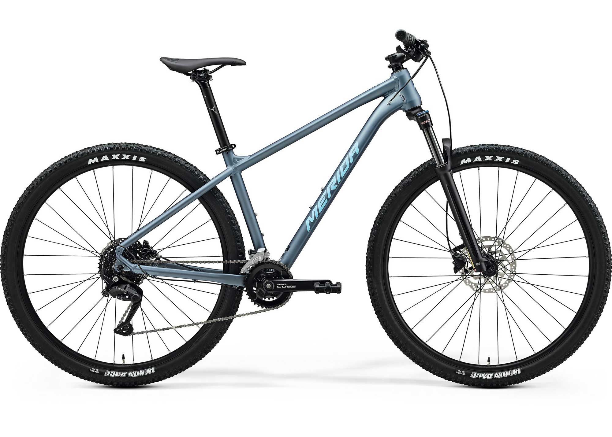 Велосипед 29 Merida BIG.NINE 100 (2025) рама - S Matt Steel Blue (Blue)