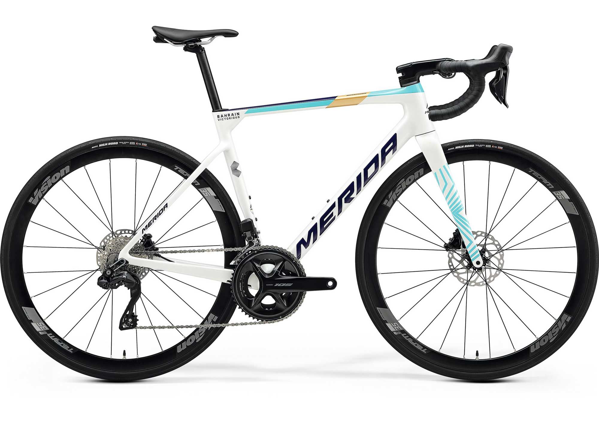 Велосипед 28 Merida SCULTURA 5000 (2025) рама - L Pearl (Blue-Team) (Cy25)