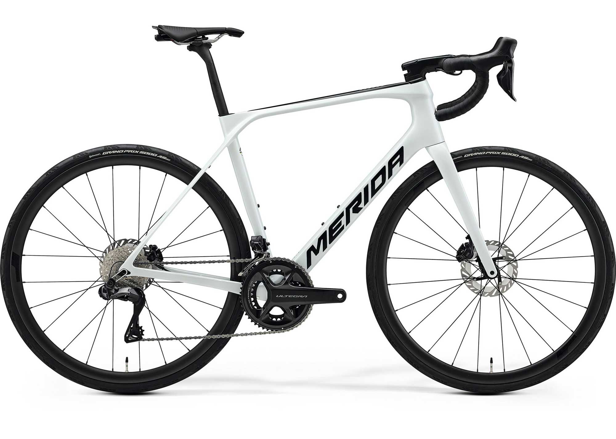 Велосипед 28 Merida SCULTURA ENDURANCE 8000 (2025) рама - L White (Black)
