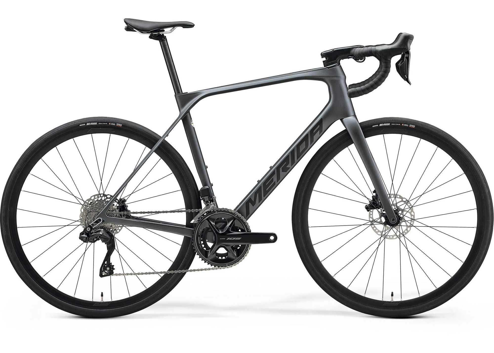 Велосипед 28 Merida SCULTURA ENDURANCE 6000 (2025) рама - XS Silk Dark Silver (Black)
