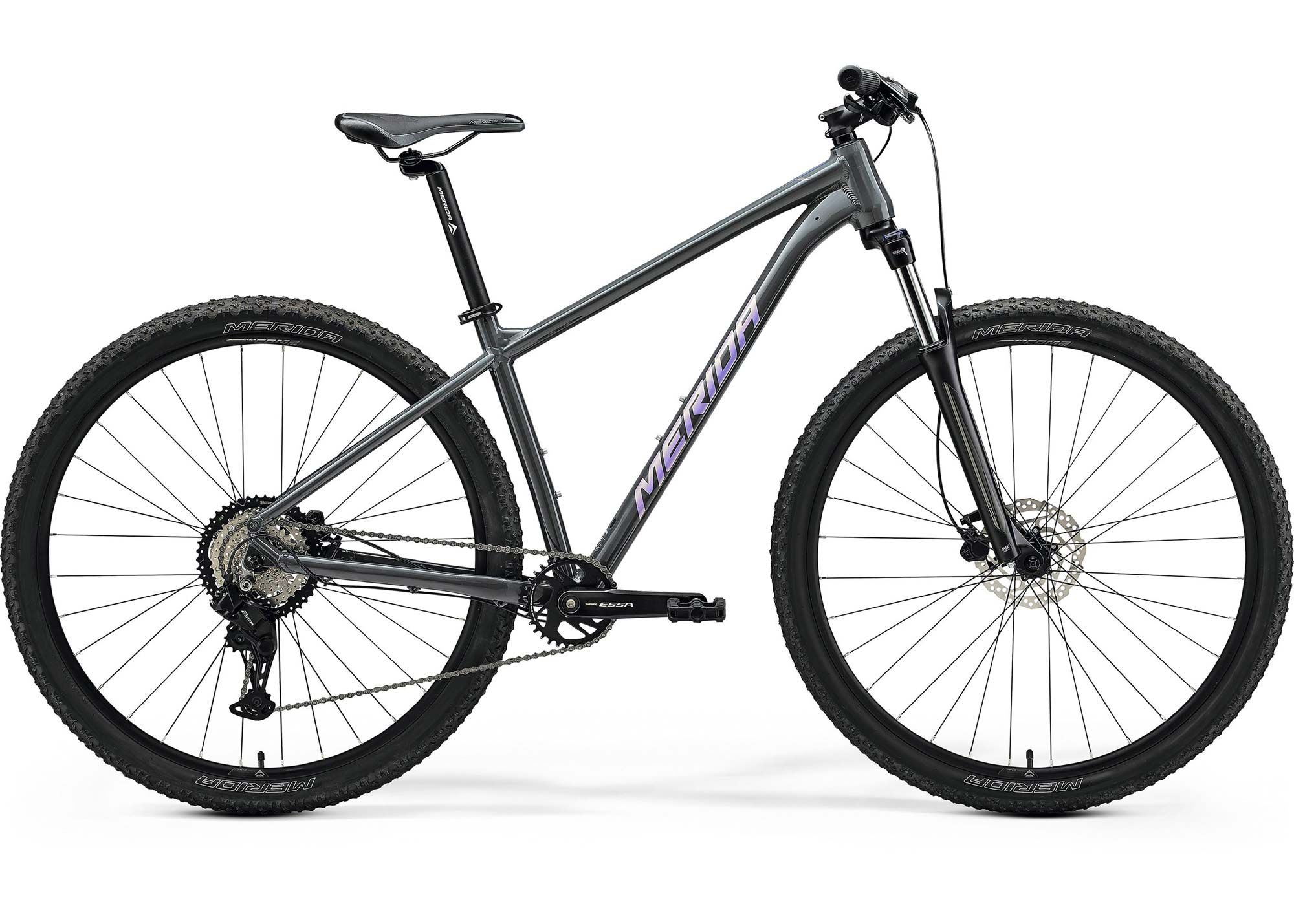 Велосипед 29 Merida BIG.NINE 20 (2025) рама - L Dark Grey (Purple)