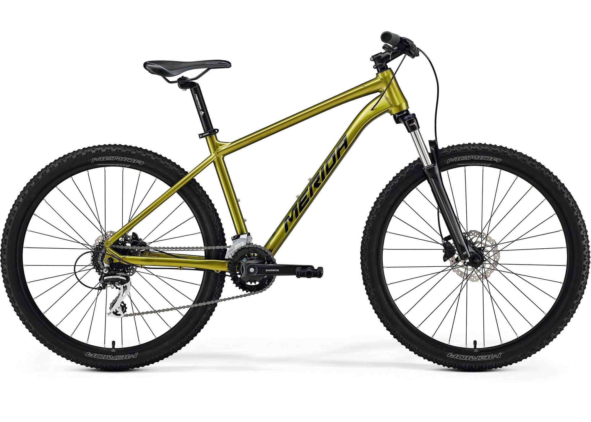 Велосипед 27.5 Merida BIG.SEVEN 20 SE (2025) рама - S Fall Green (Black)