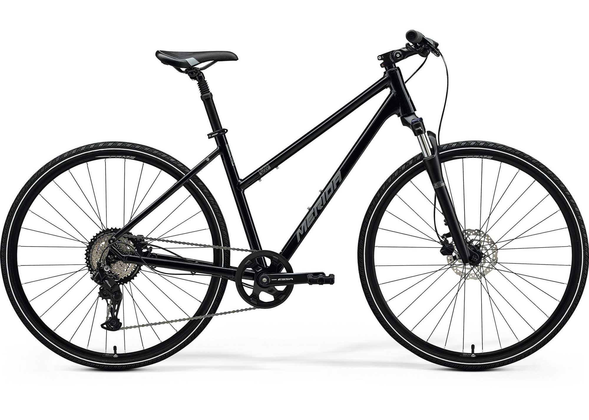 Велосипед 28 Merida CROSSWAY 20 (2025) women рама - W-M Black (Silver)