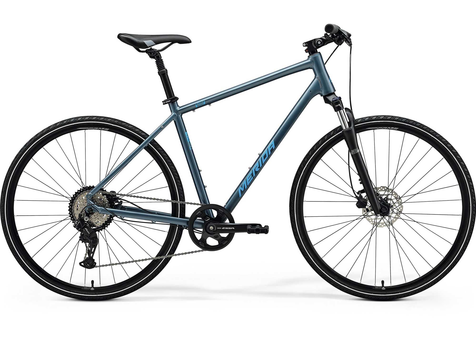 Велосипед 28 Merida CROSSWAY 20 (2025) рама - S Silk Steel Blue (Blue)