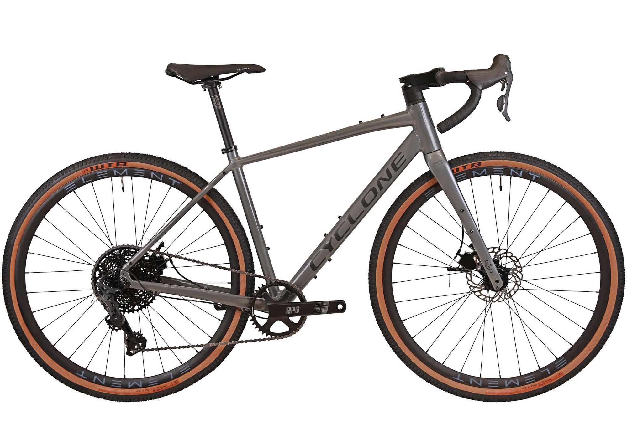 Велосипед 28 Cyclone GTX рама - 56 (2025) Сірий (мат)