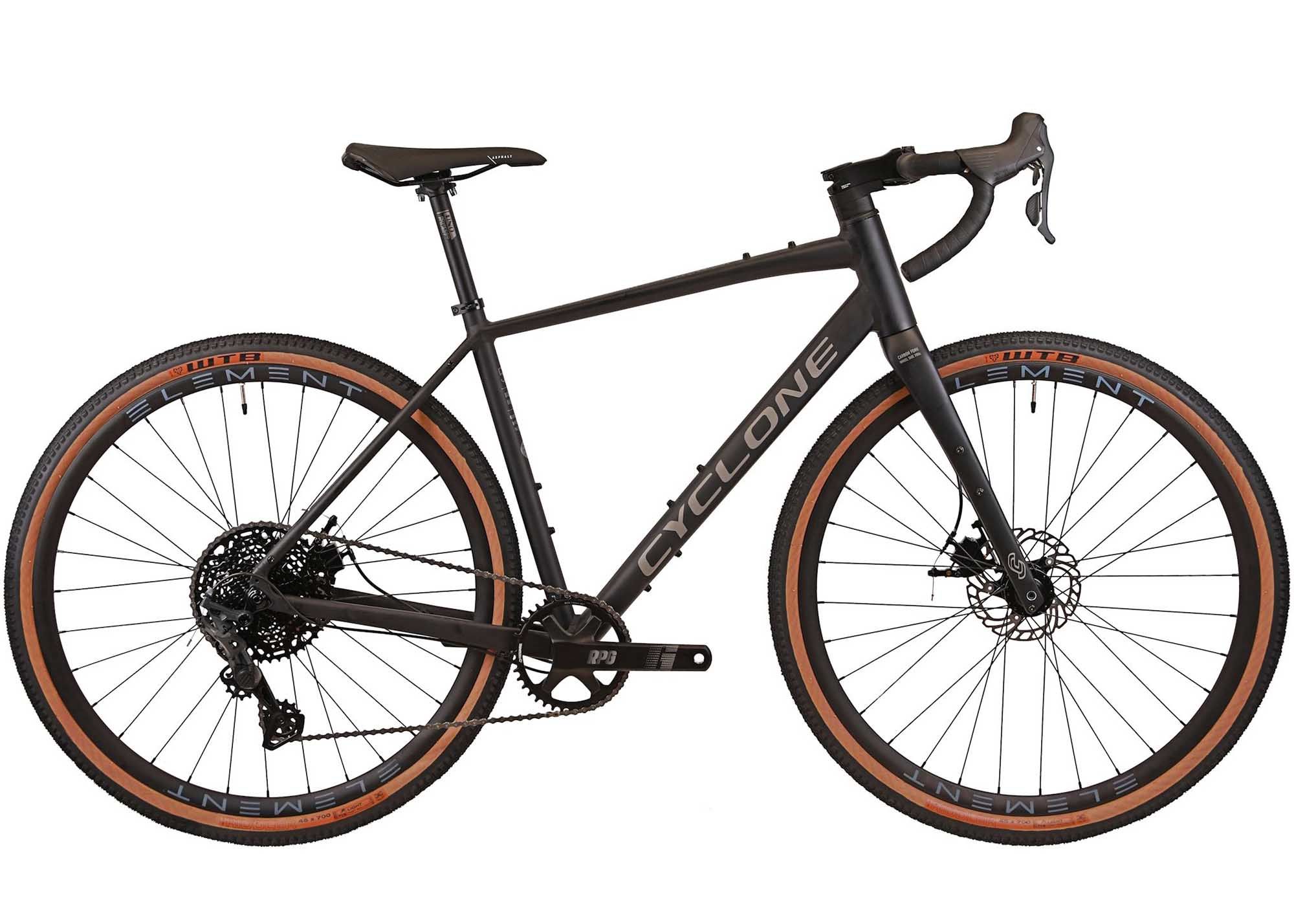 Велосипед 28 Cyclone GTX рама - 56 (2025) Черный (мат)