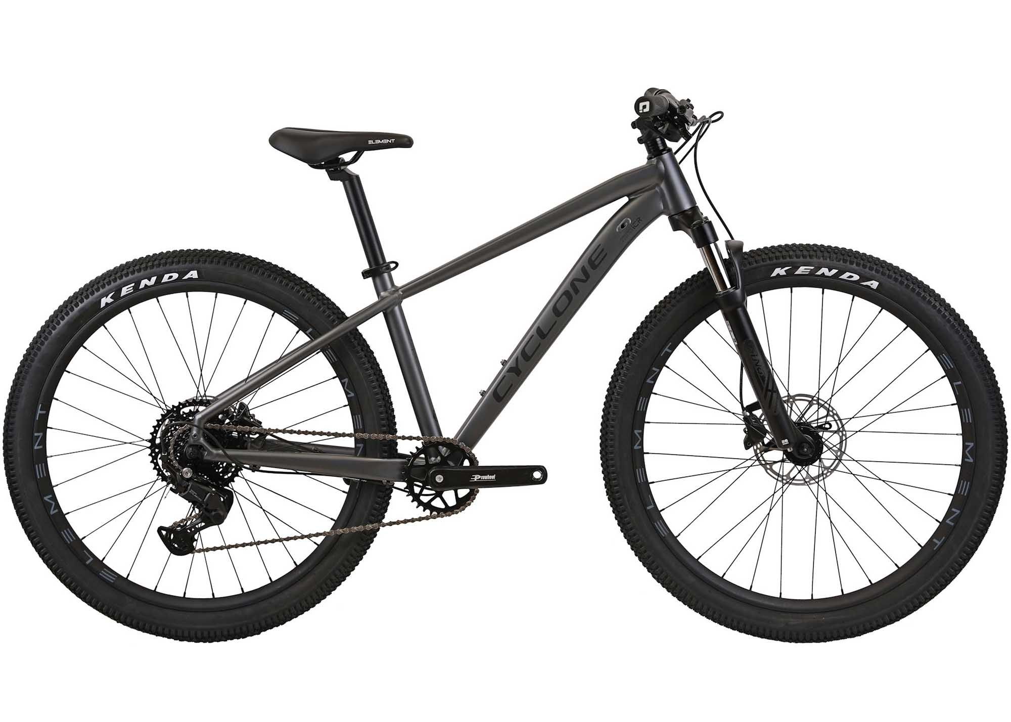 Велосипед 26 Cyclone RX рама - XS (2025) Серый