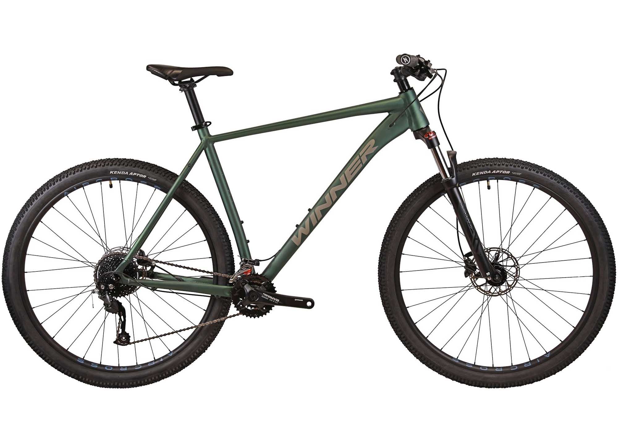 Велосипед 29 Winner SOLID-DX рама - XL (2025) Зеленый (мат)