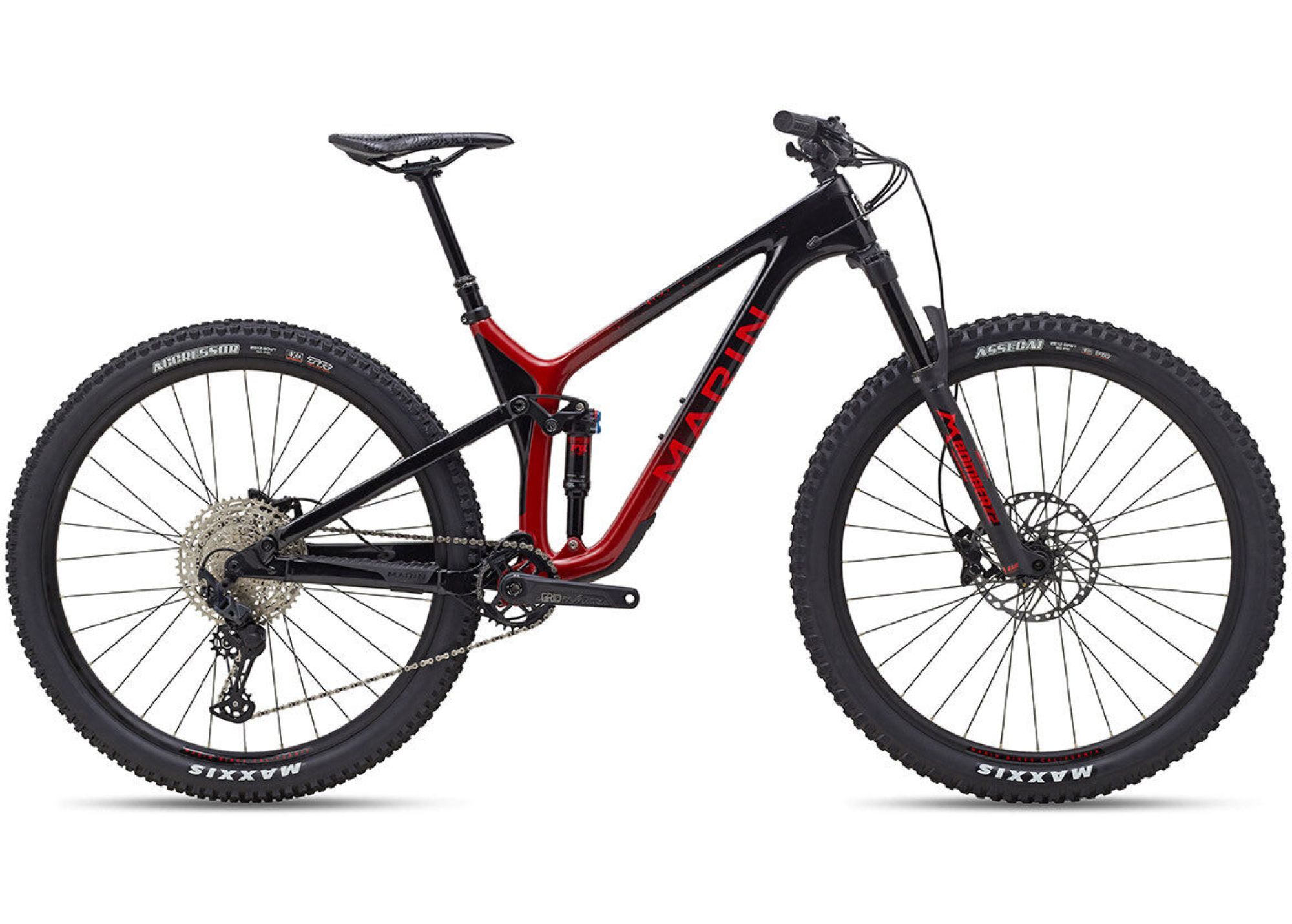 Велосипед 29 Marin Rift Zone C1 рама - M 2025 Red Carbon