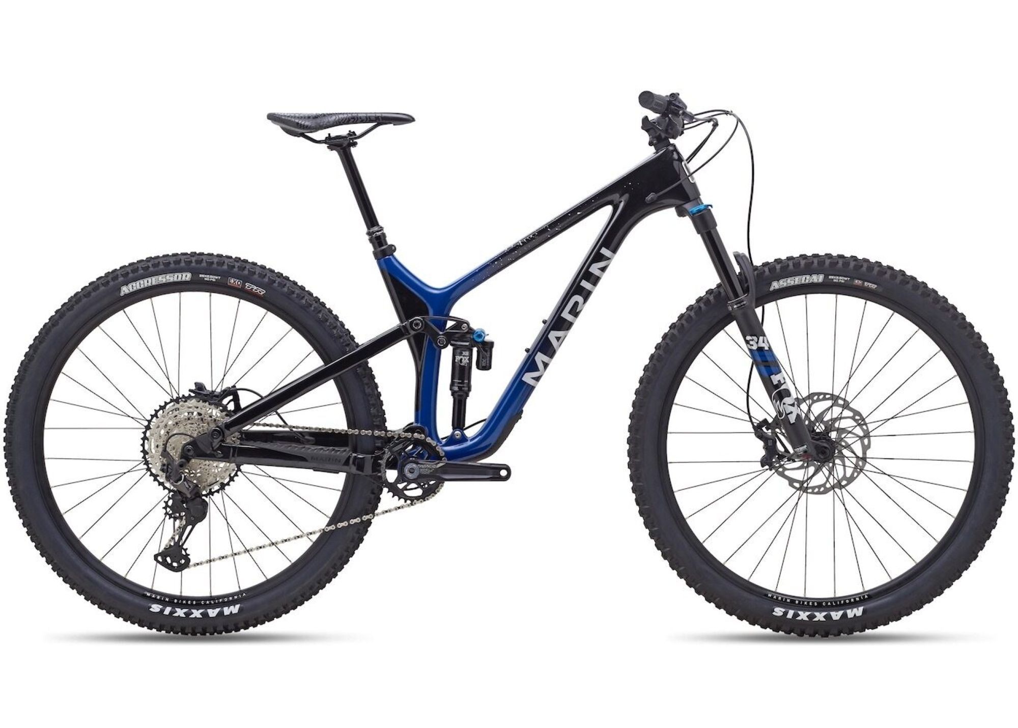 Велосипед 29 Marin Rift Zone C2 рама - L 2025 Blue Carbon