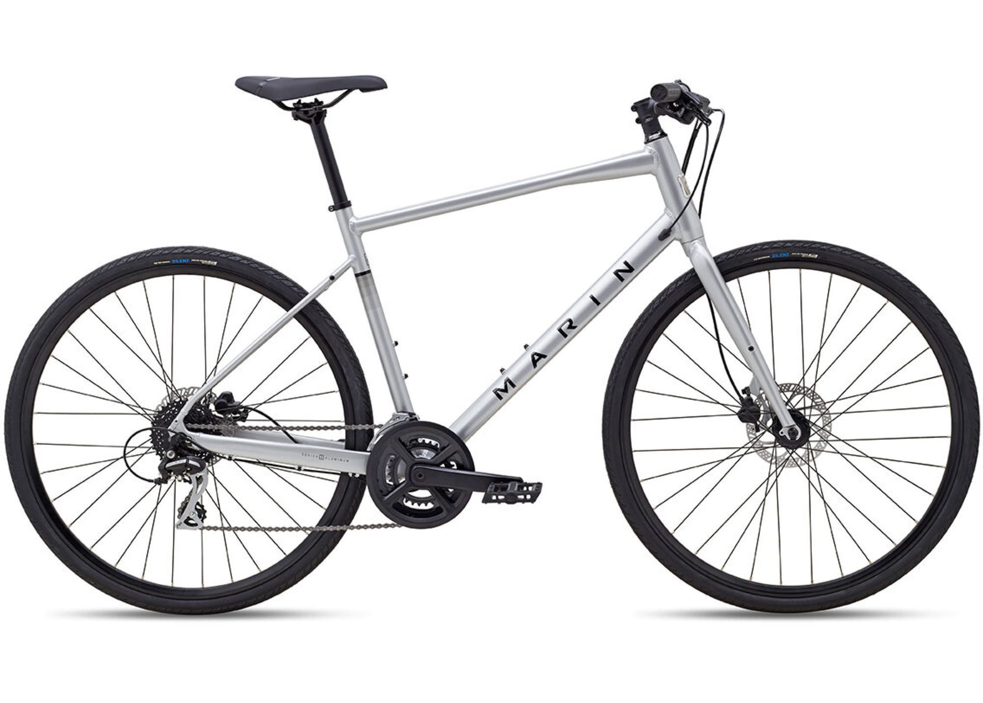 Велосипед 28 Marin Fairfax 2 рама - XL 2025 Silver Bk