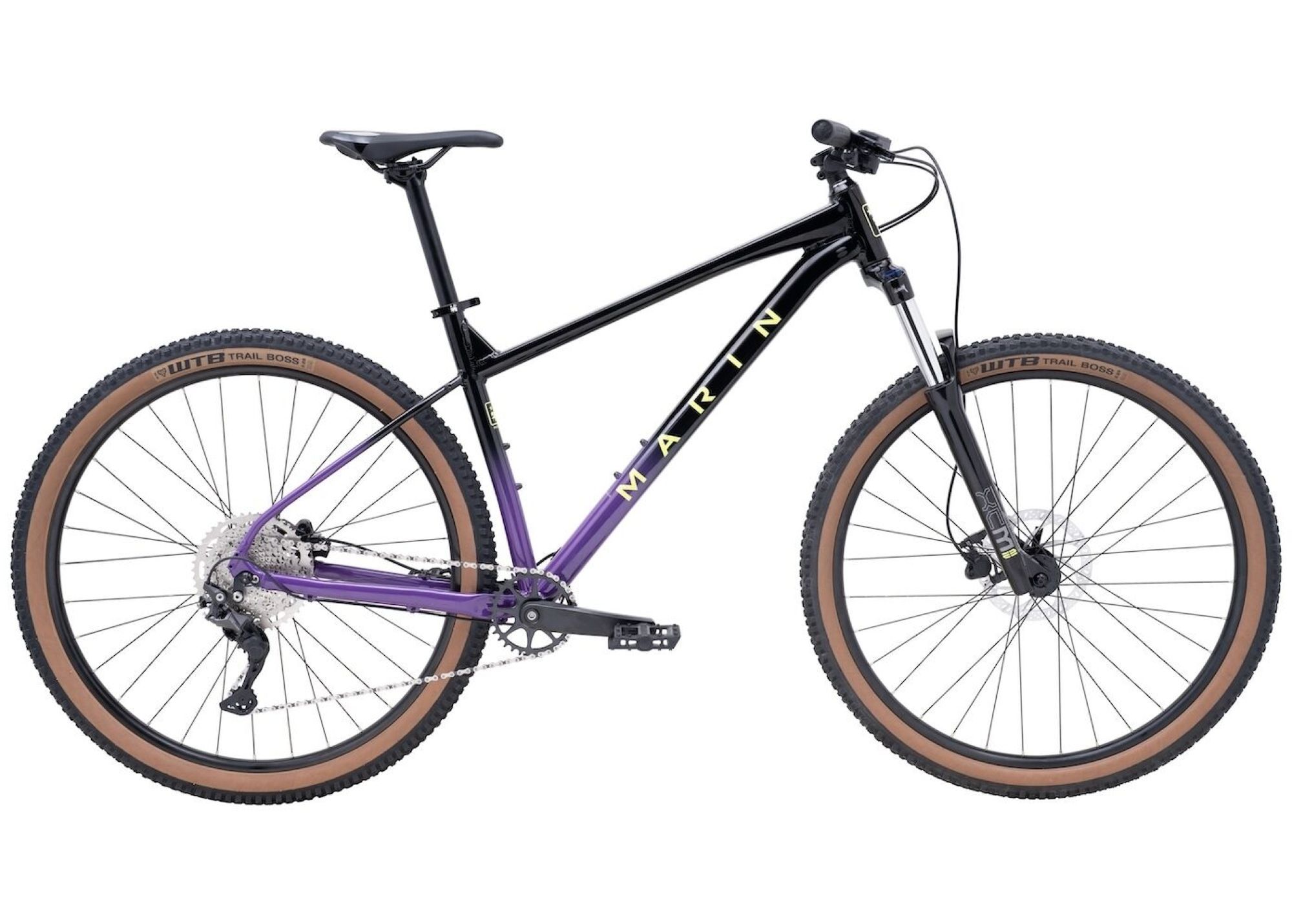 Велосипед 29 Marin Bobcat Trail 4 рама - L 2025 Black/Purp