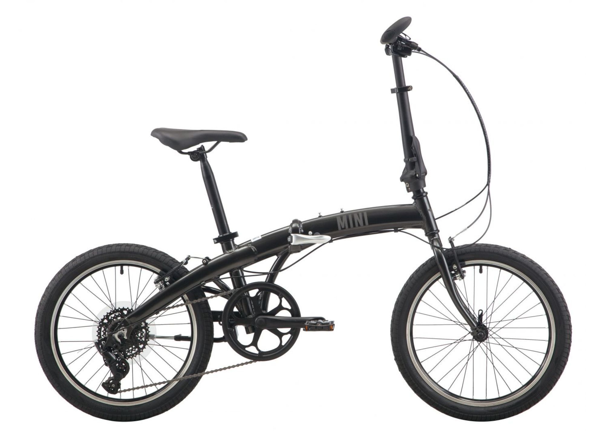 Велосипед 20 Pride MINI 8 2024 темно-сірий