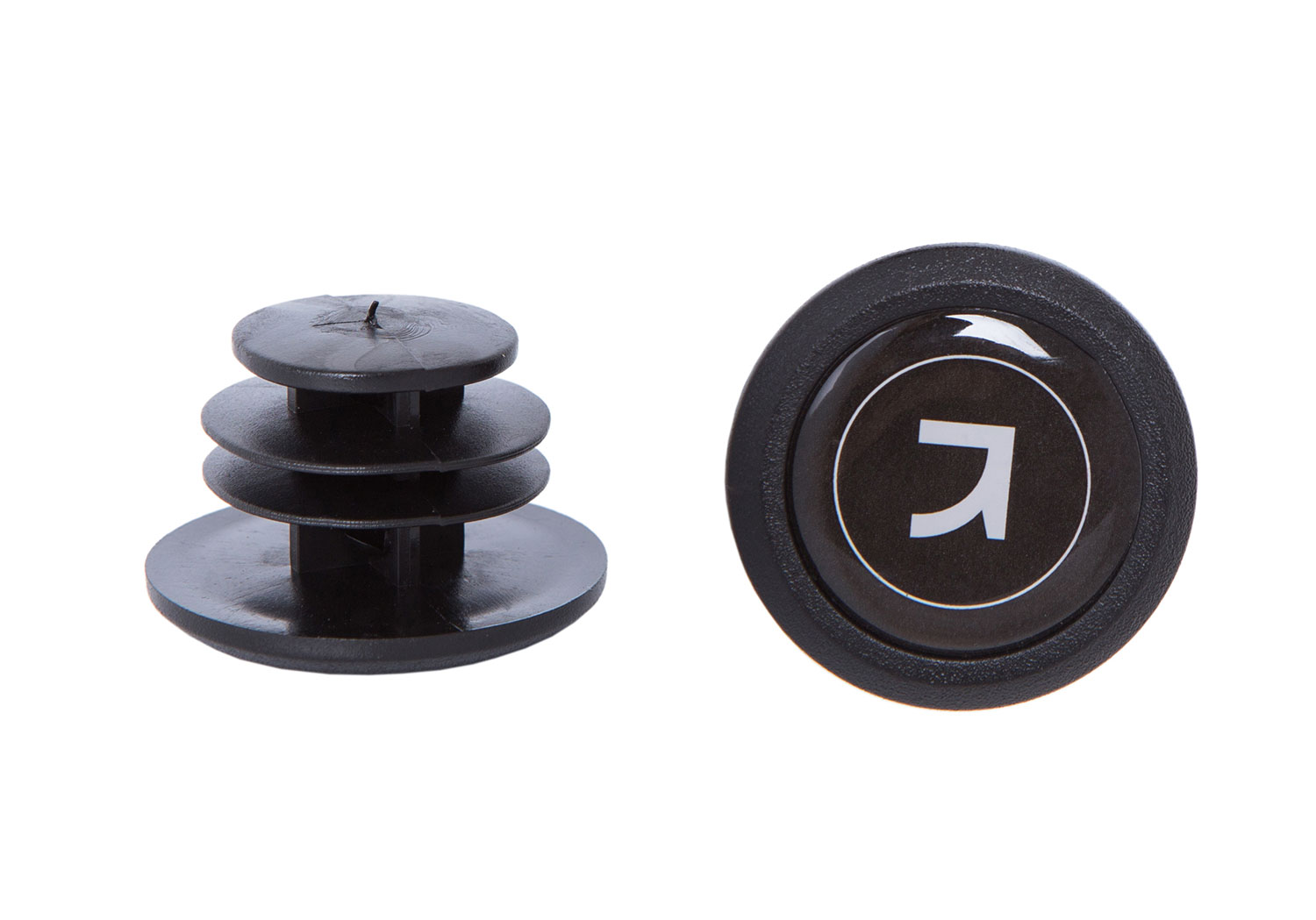 Заглушка керма Green Cycle GEN-09 нейлон, діаметр 20,5 мм, чорна