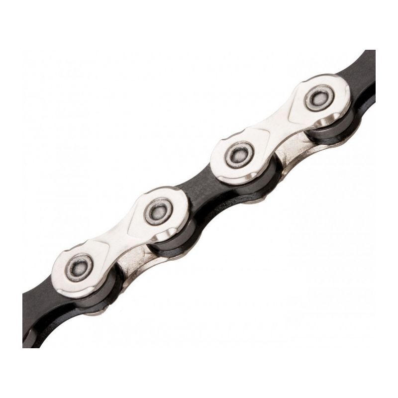 Ланцюг інд. 114 зв. 1/2x11/128 KMC X10-1, NPBK silver/black
