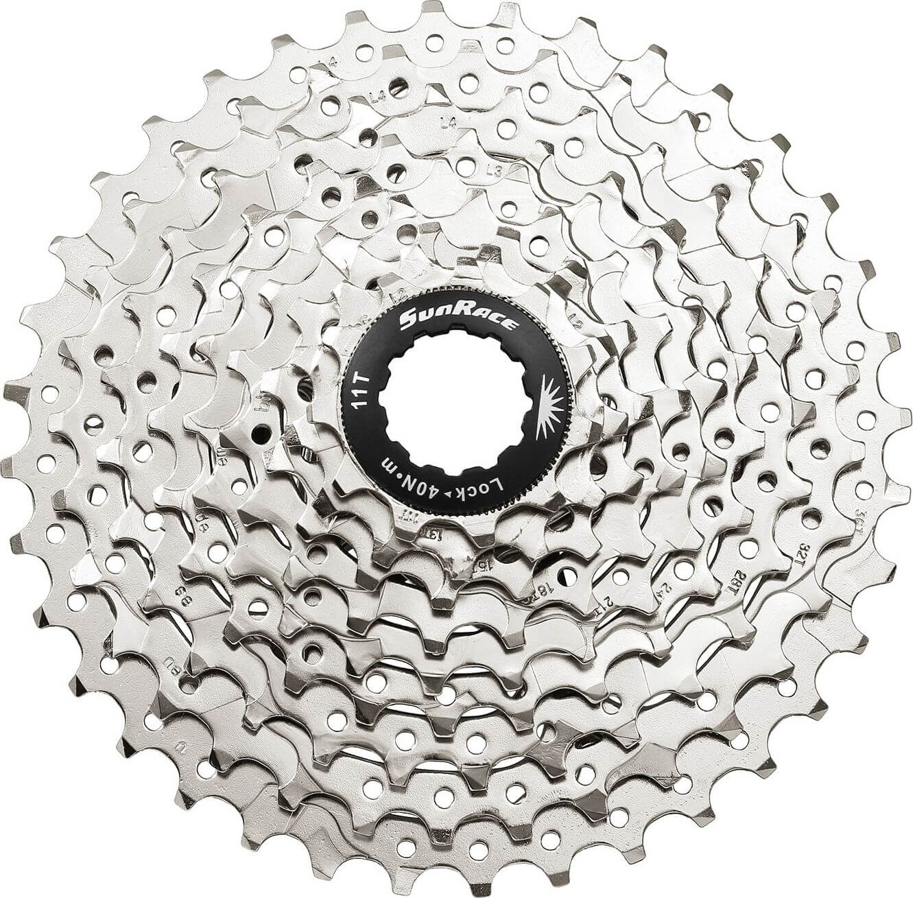 Кассета 9-k 11-40T SUN RACE MTB M980 Nickel
