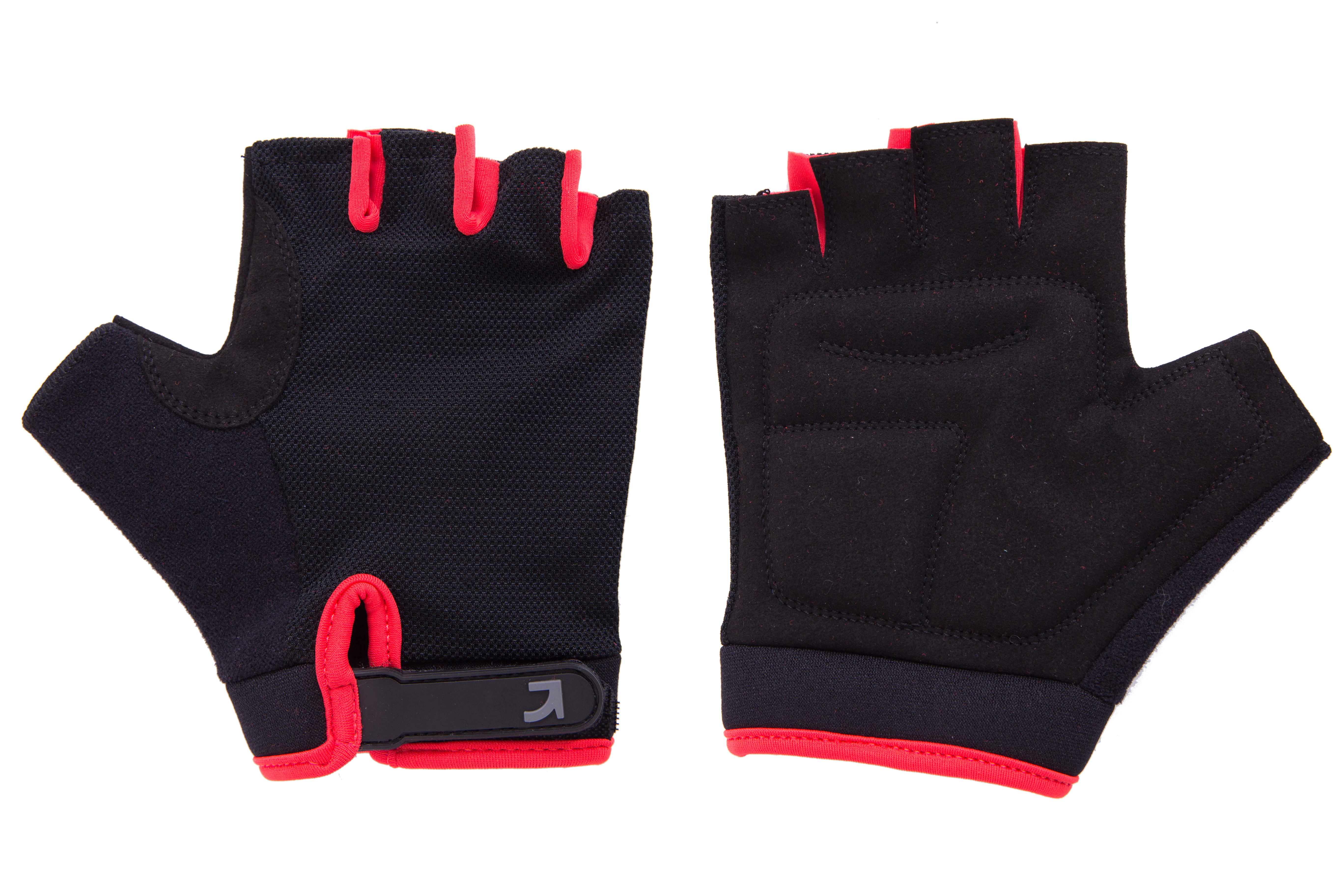 Перчатки Green Cycle Frida 2 Feminine без пальцев XS черно-малиновые