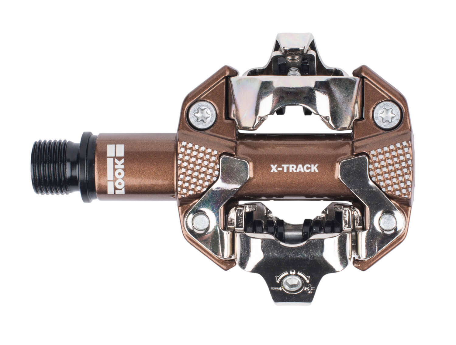 Педали Look X-TRACK GRAVEL EDITION алюминий, ось chromoly 9/16, бронзовая