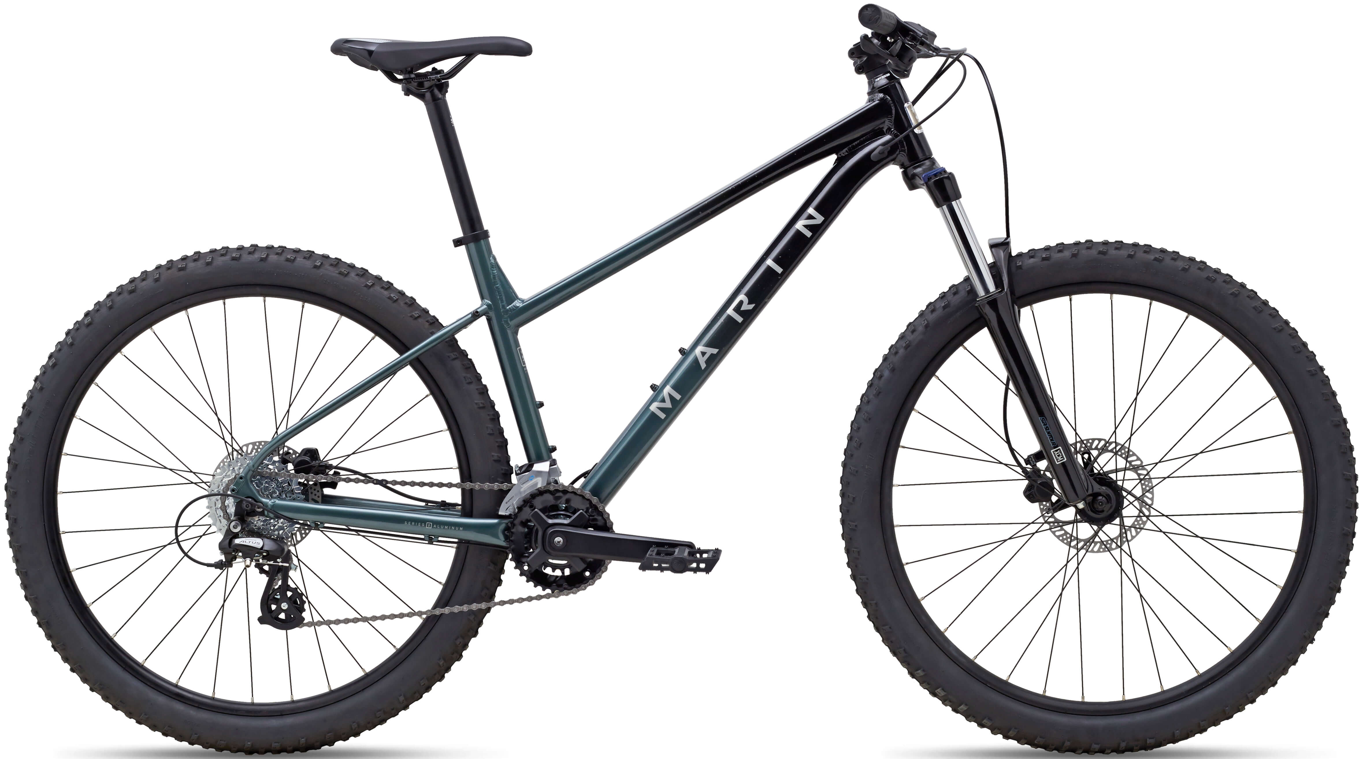 Велосипед 27,5 Marin WILDCAT TRAIL WFG 3 рама - XS 2024 BLACK