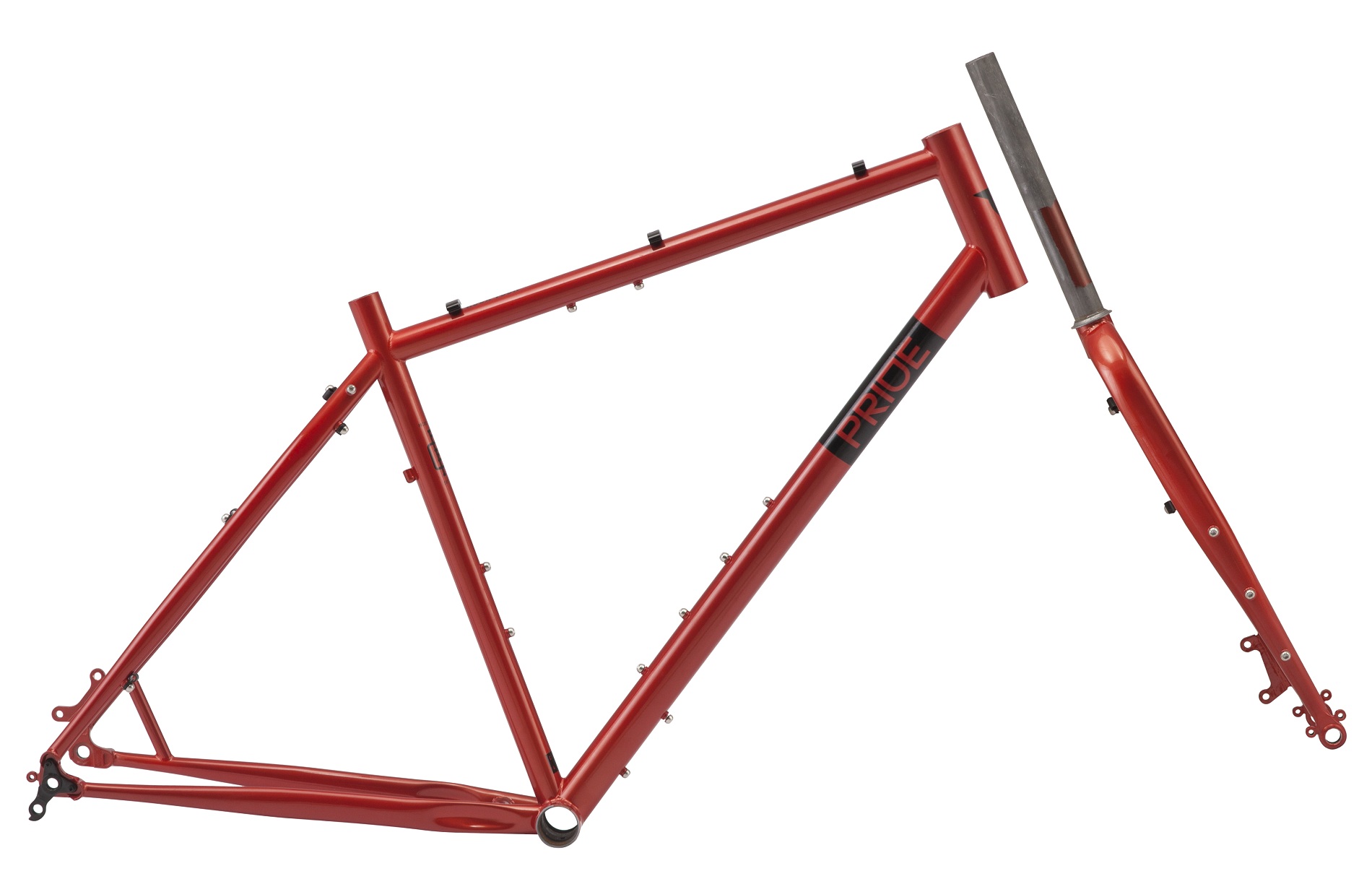 Рама 28 Pride ROCX Tour рама - XL 2022 Orange + вилка