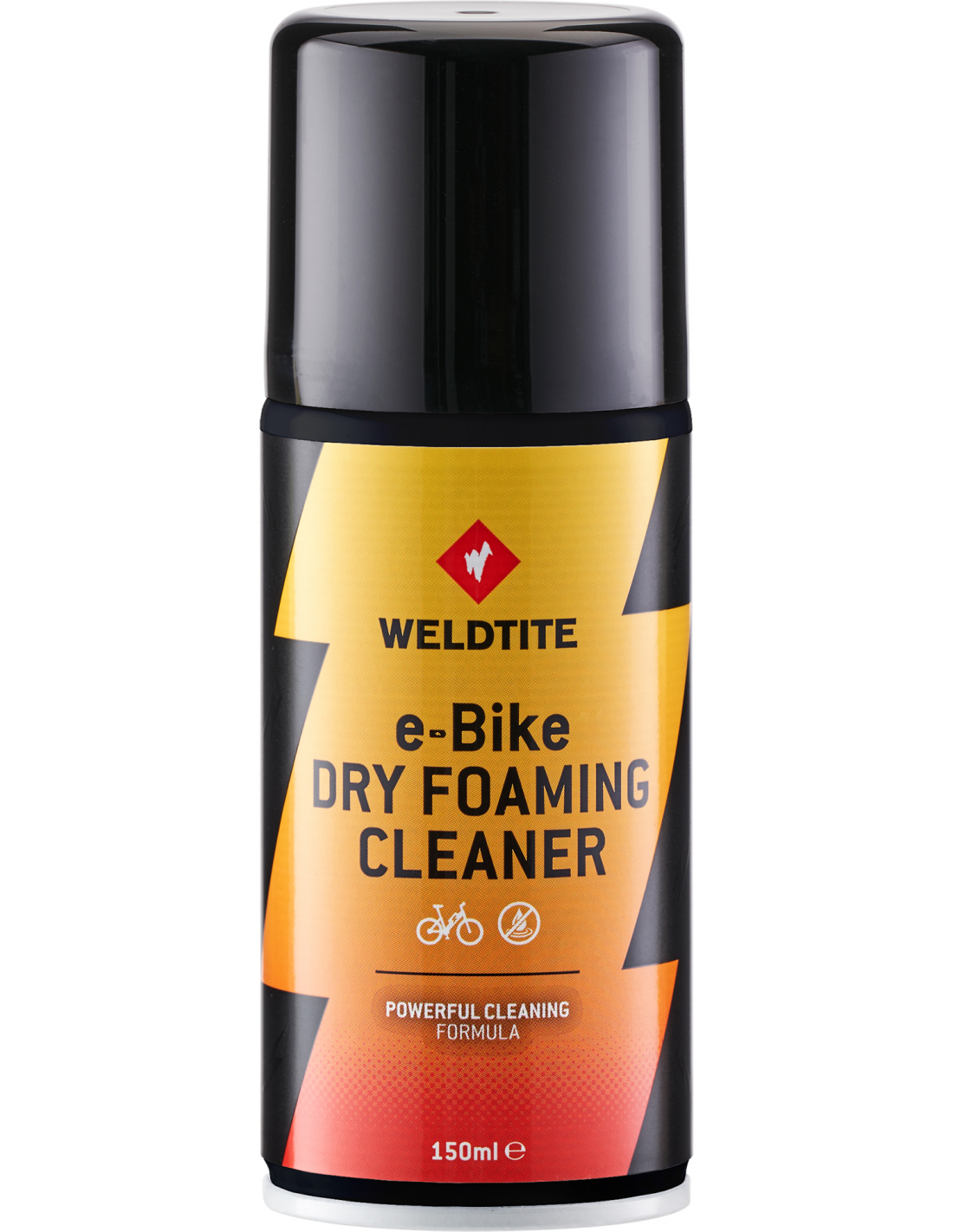 Очиститель электровелосипедов Weldtite 03912 e-BIKE DRY FOAMING CLEANER, сухая пена, аэрозоль 150мл