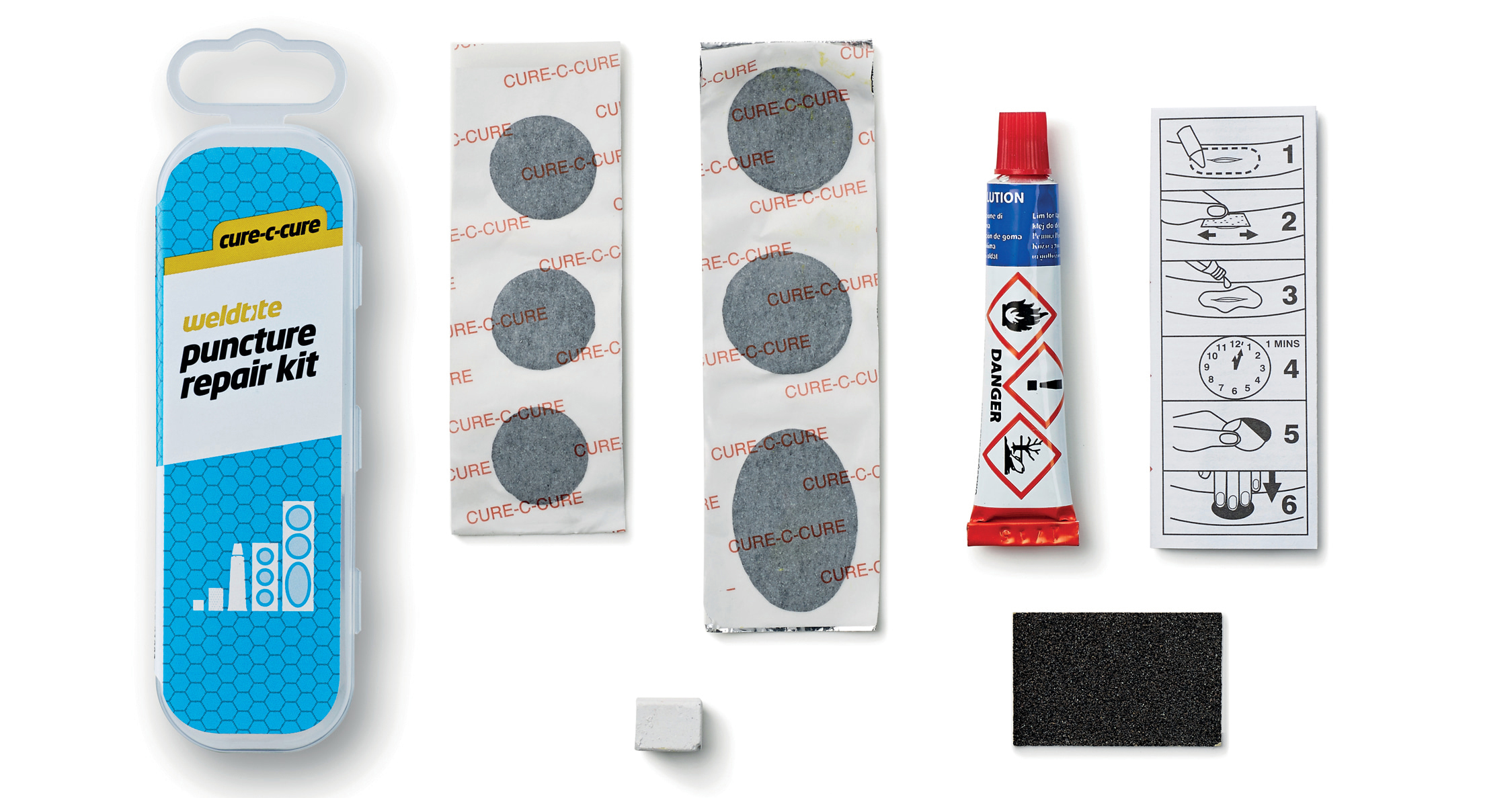 Ремкомплект Weldtite 01003 CURE-C-CURE для камер