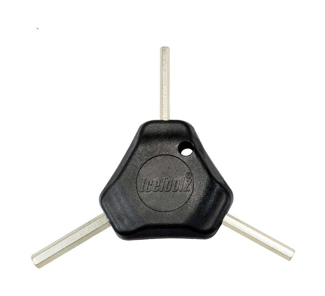 Ключ Ice Toolz 70B1 шестигранник 4/5/6mm Y-вид