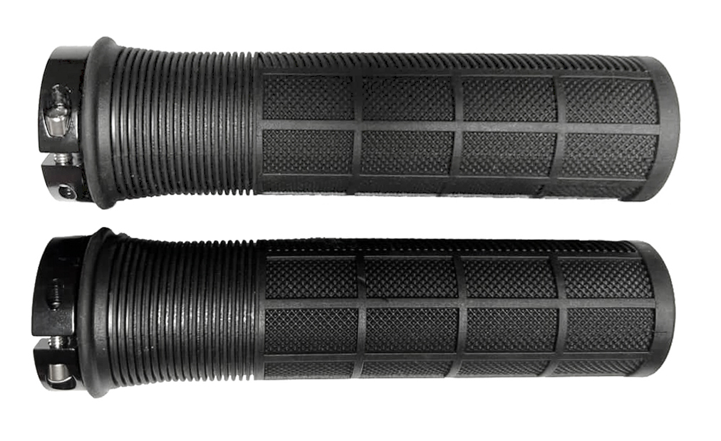 Грипси Green Cycle GGR-415 130mm чорні з одним чорним замком