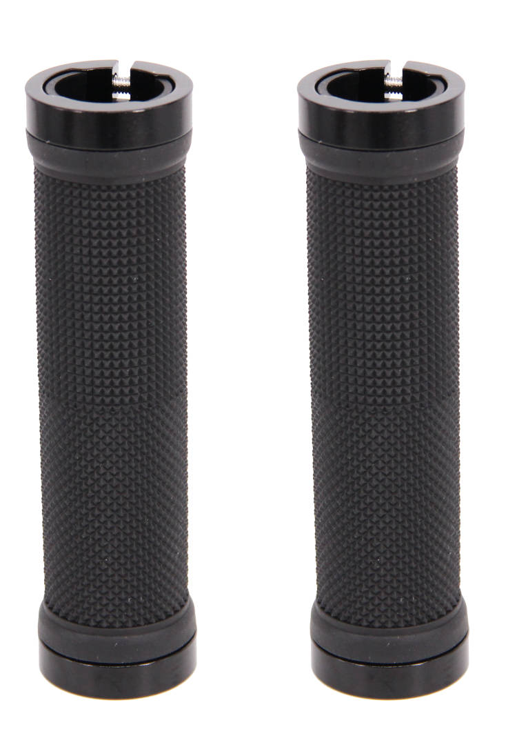 Грипси Green Cycle GGR-424 130mm чорні з двома чорними замками