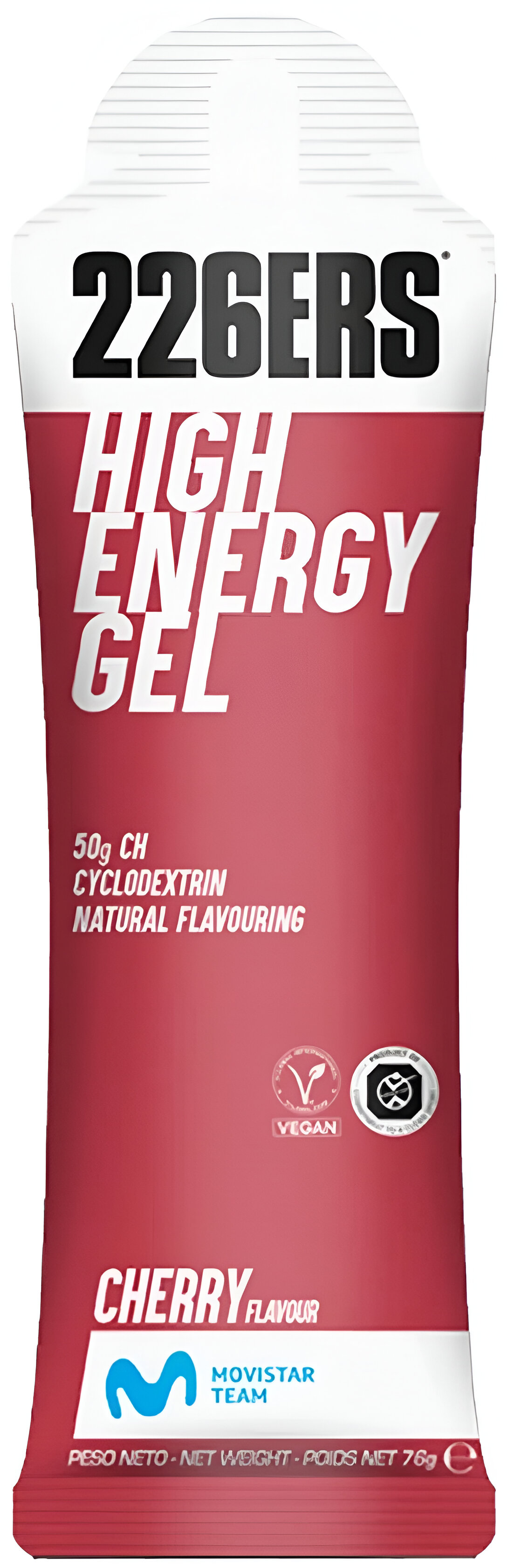 Енергетичний гель 226ERS High Energy вишня з кофеїном 76г
