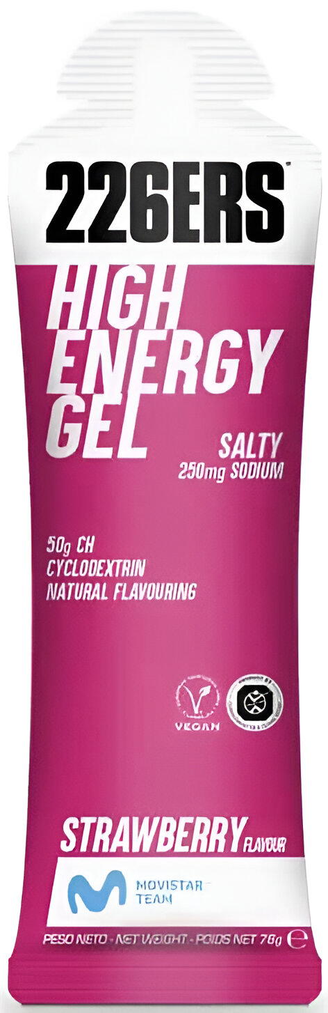 Енергетичний гель 226ERS High Energy солона Полуниця 76г