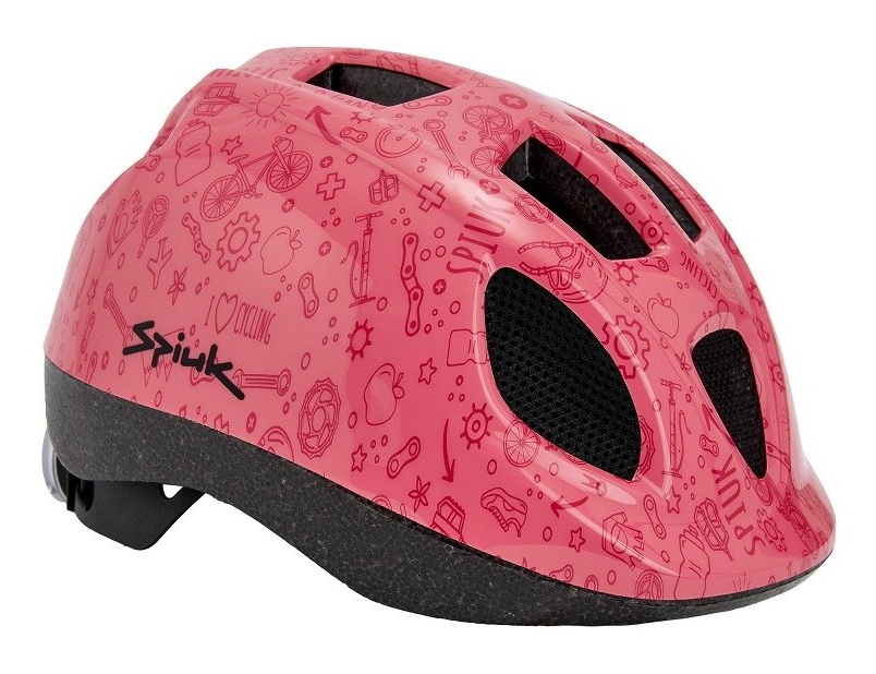 Шолом дитячий Spiuk Kid розмір 46-53 рожевий