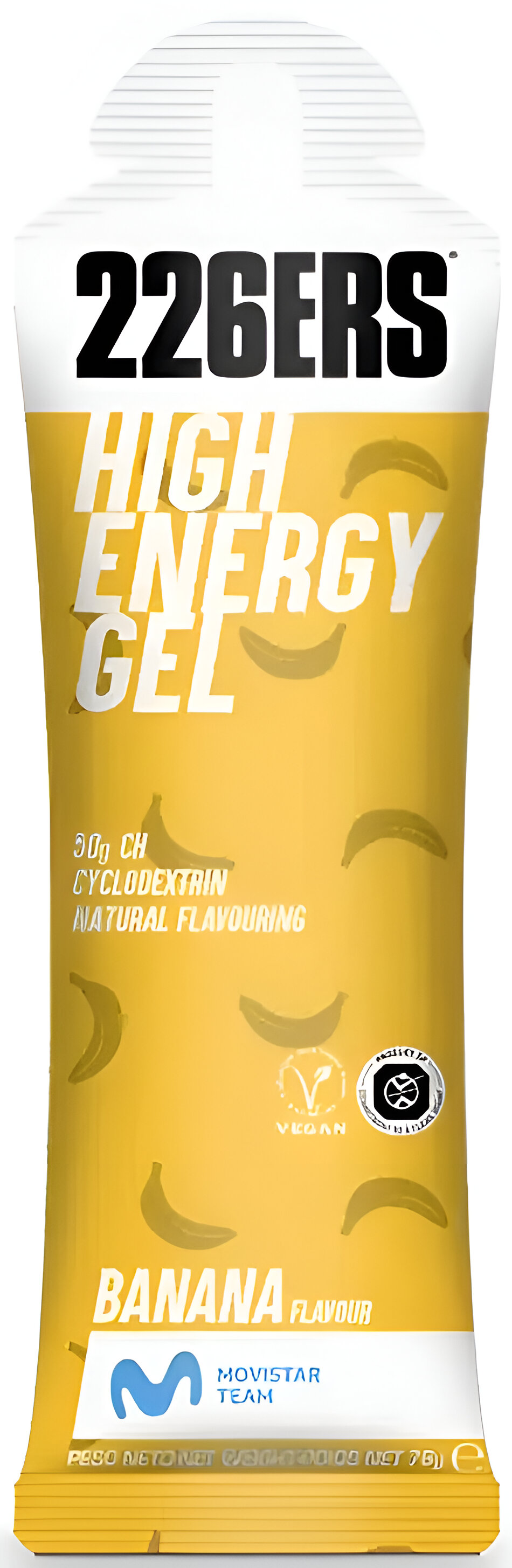 Гель енергетичний 226ERS High Energy 50 г вуглеводів банан