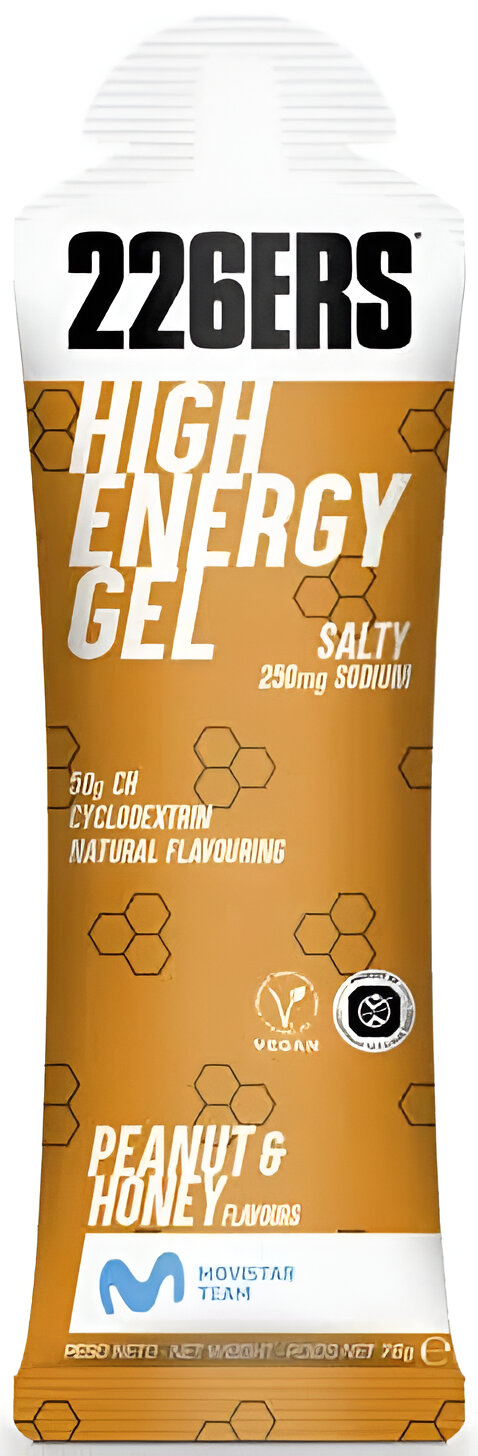 Енергетичний гель 226ERS High Energy солона Карамель Мед 76г
