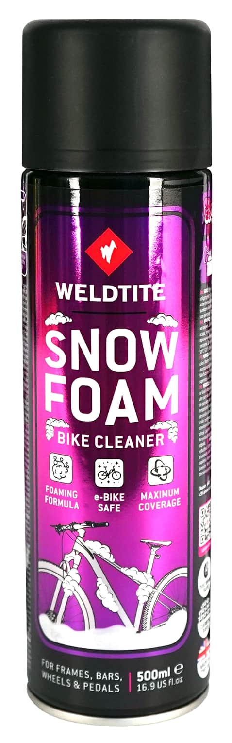 Очищувач велосипеда Weldtite 03098 Snow Foam Bike Cleaner, суха піна, аерозоль, 500мл