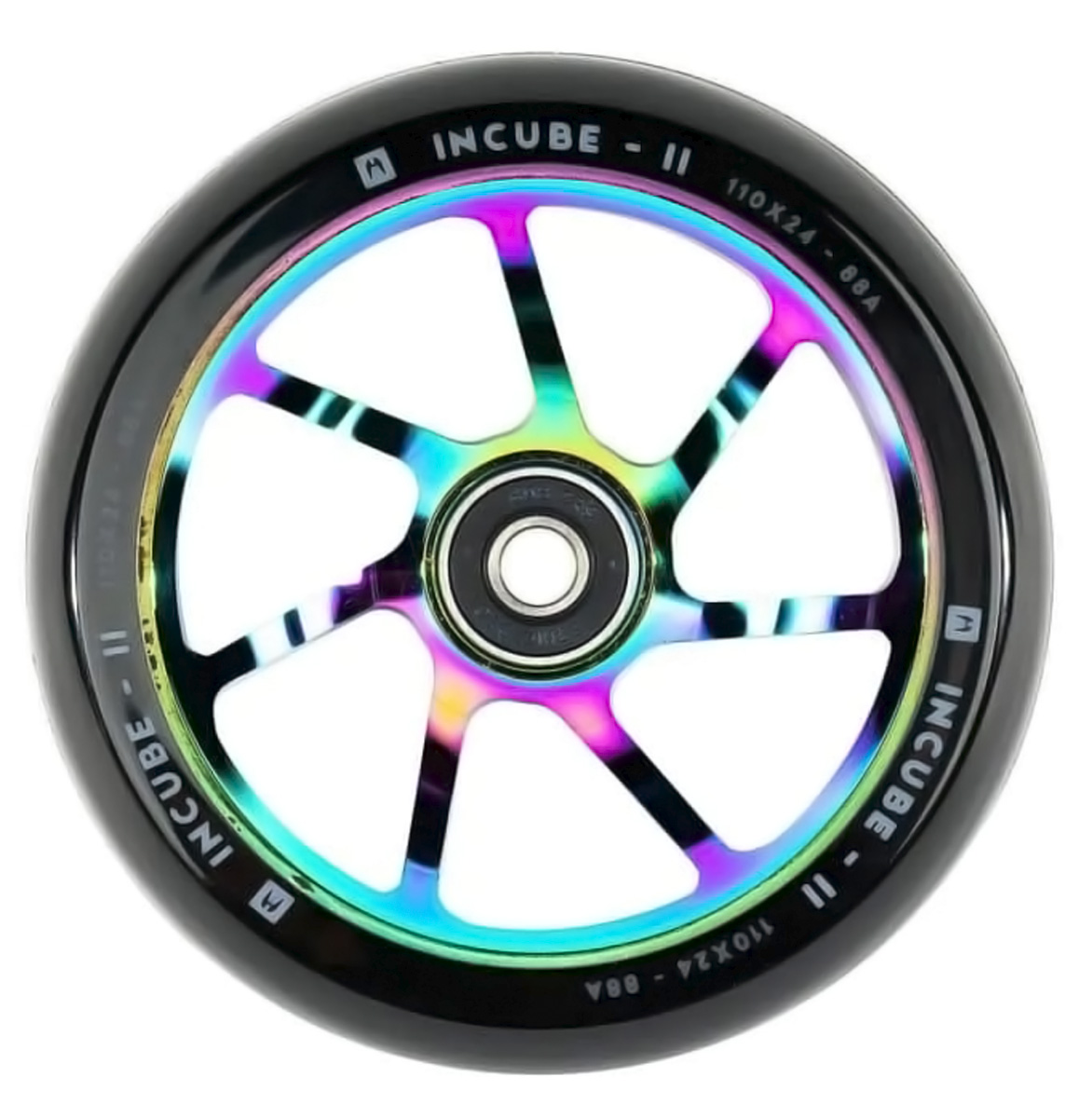 Колесо для трюкового самокату Ethic Incube V2 110мм Rainbow