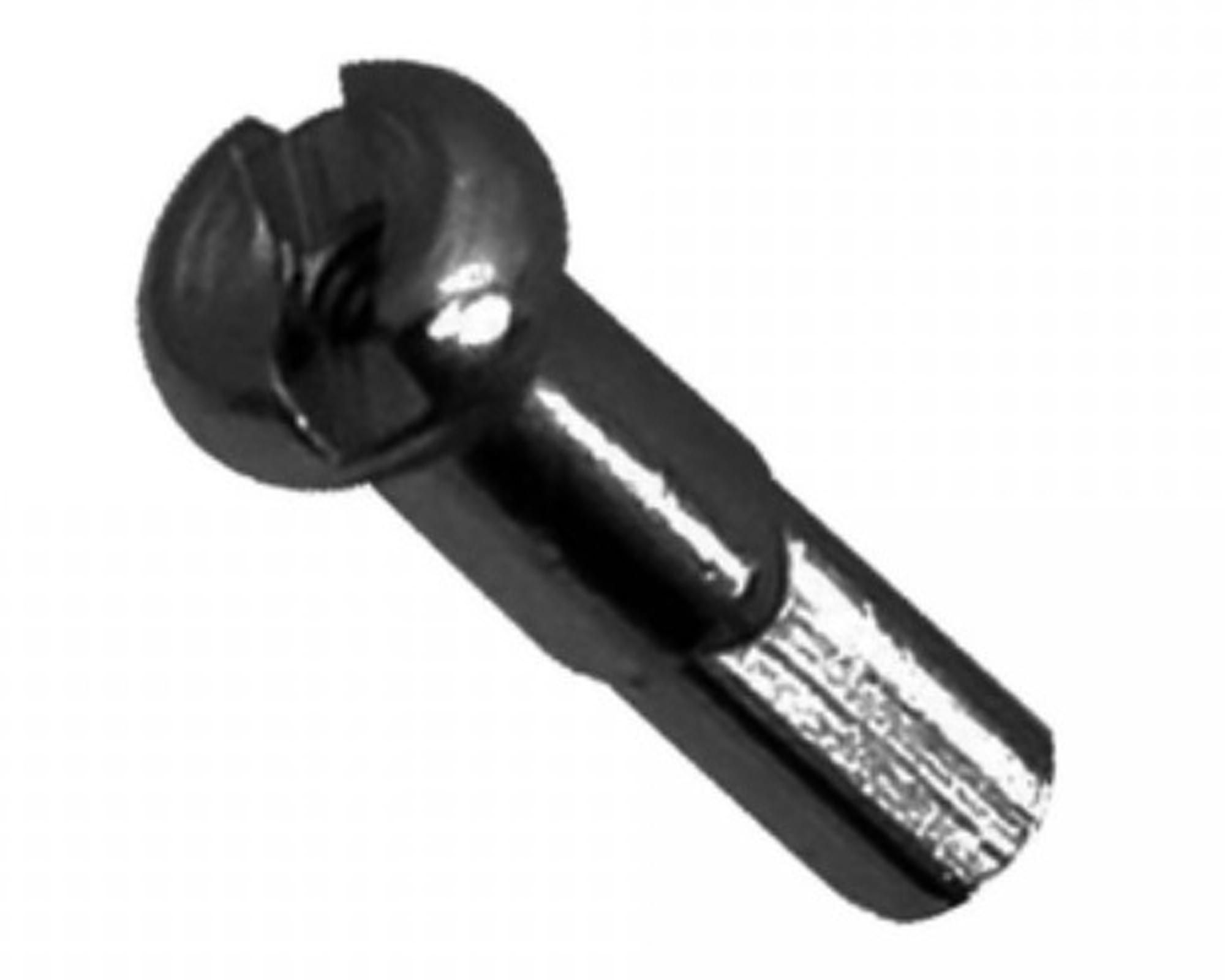 Ниппель Rodi 14/13G, 14x2,3 мм, латунь, черный, 36 шт.