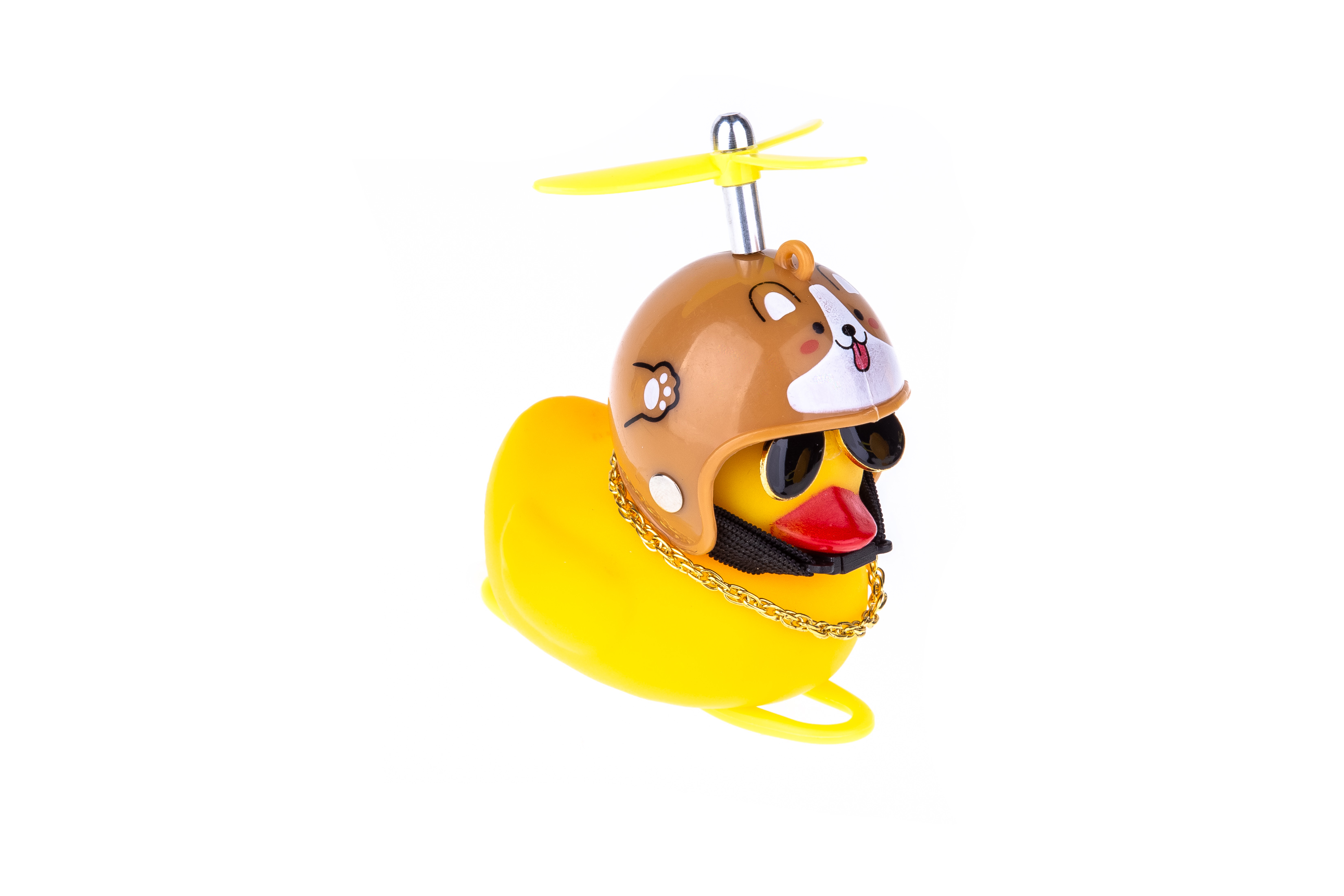 Сигнал ONRIDE Duck (пес), с подсветкой, d руля 22-32мм