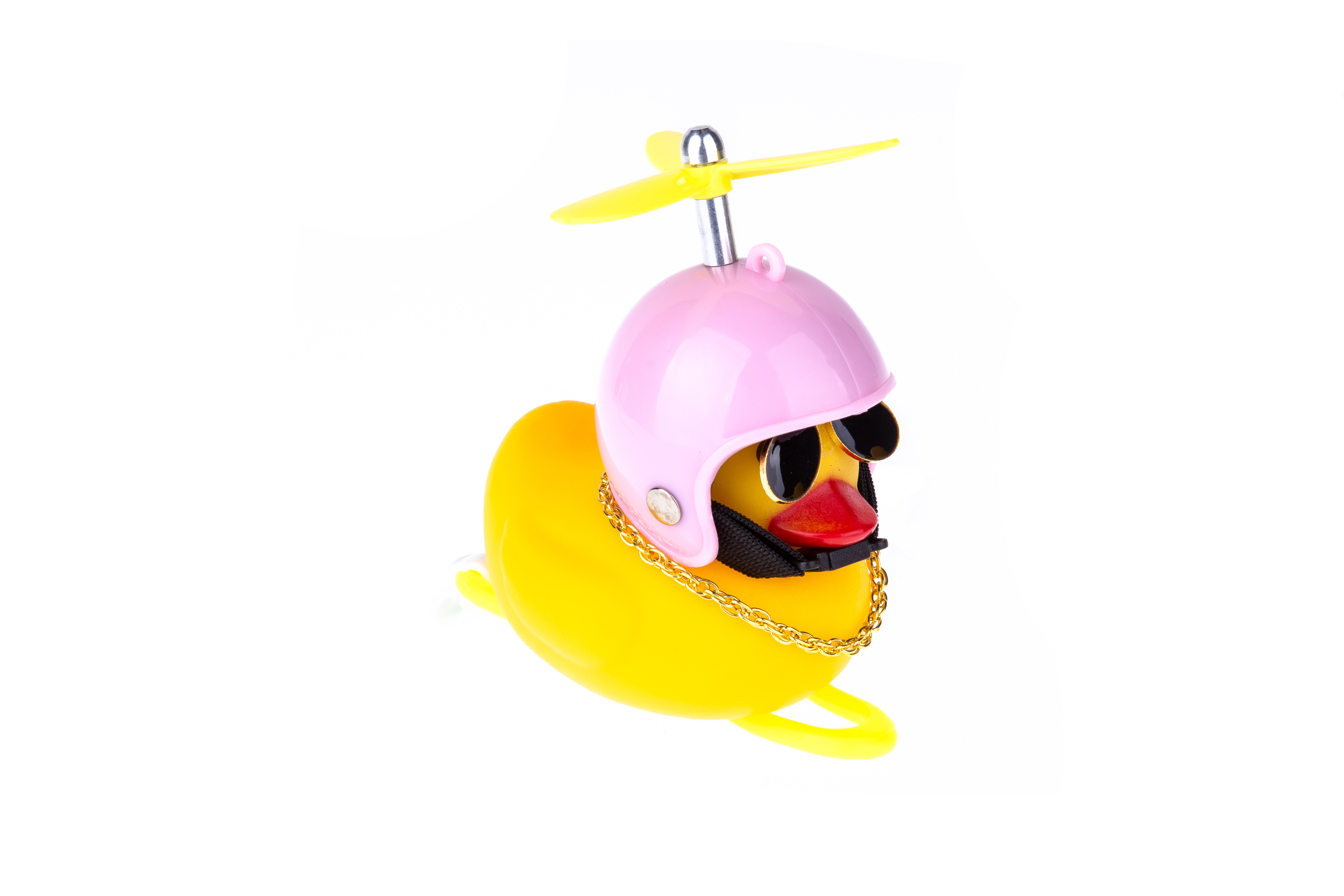Сигнал ONRIDE Duck (звезда, розовый), с подсветкой, d руля 22-32мм