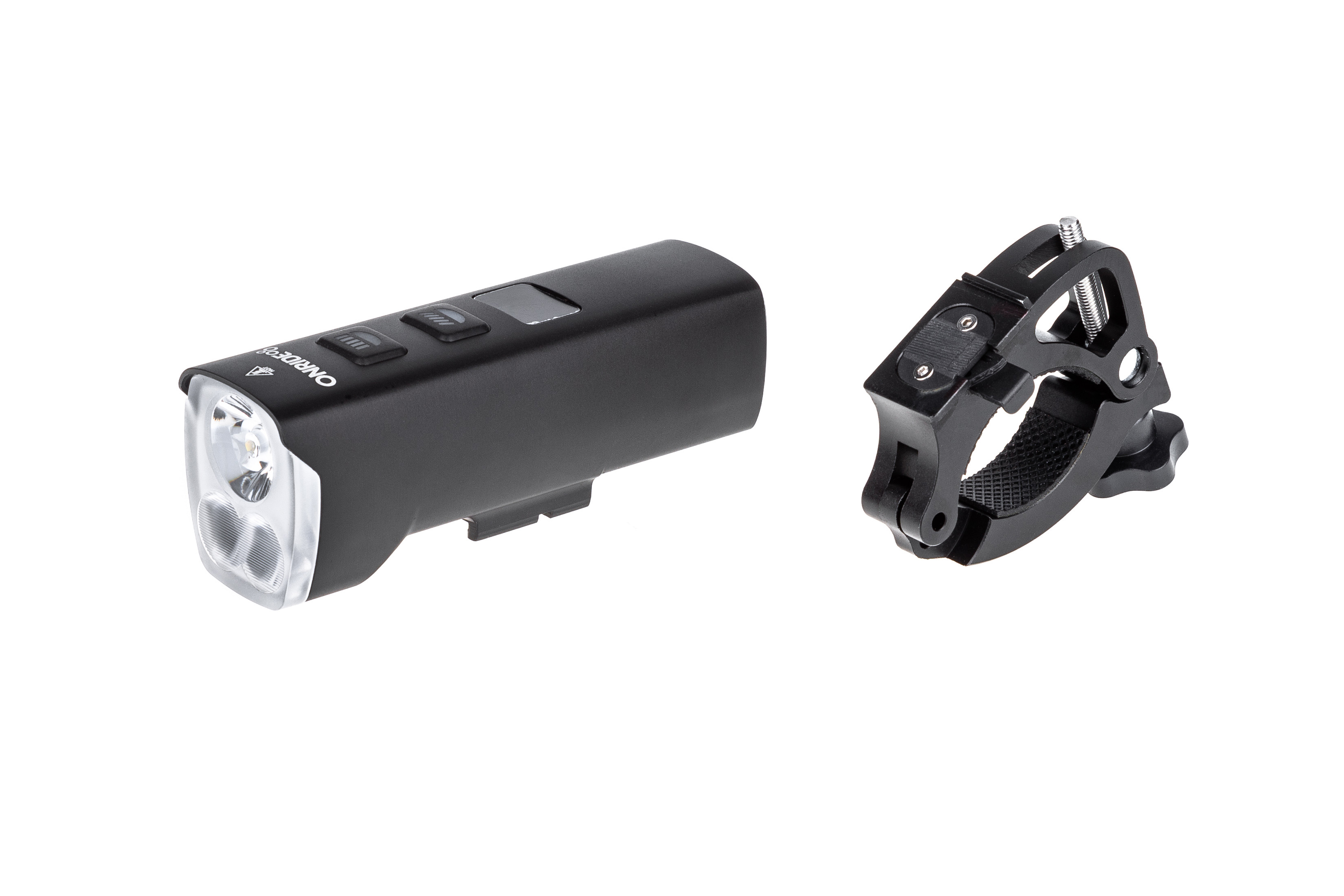 Велосипедна фара ONRIDE Swift (1500 lm, 4800 mAh, Type-C), Power Bank, інд. заряду, алюмінієва