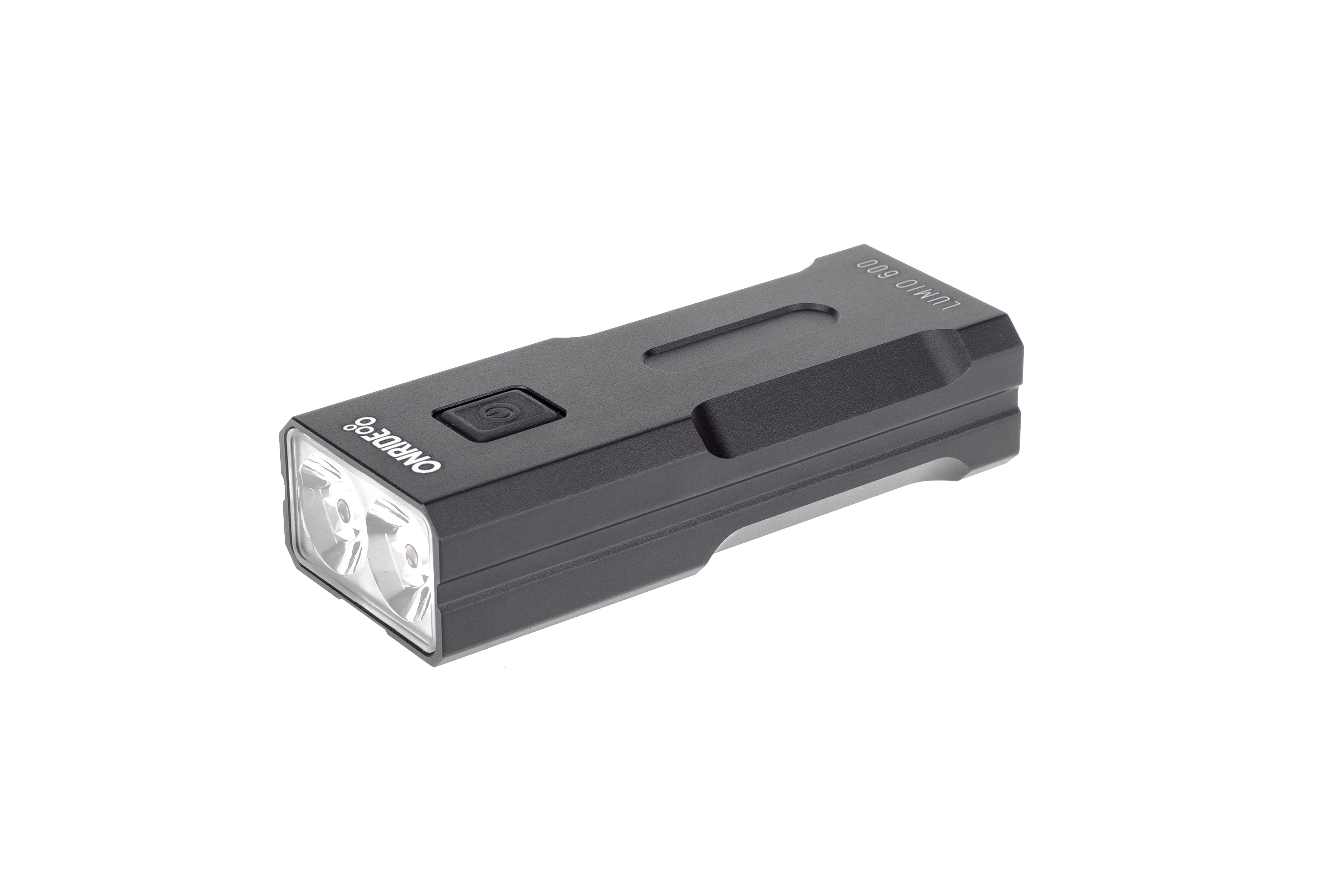 Велосипедная фара ONRIDE Lumio (600 lm, 2500 mAh, Type-C), функ. Power Bank, алюминиевая