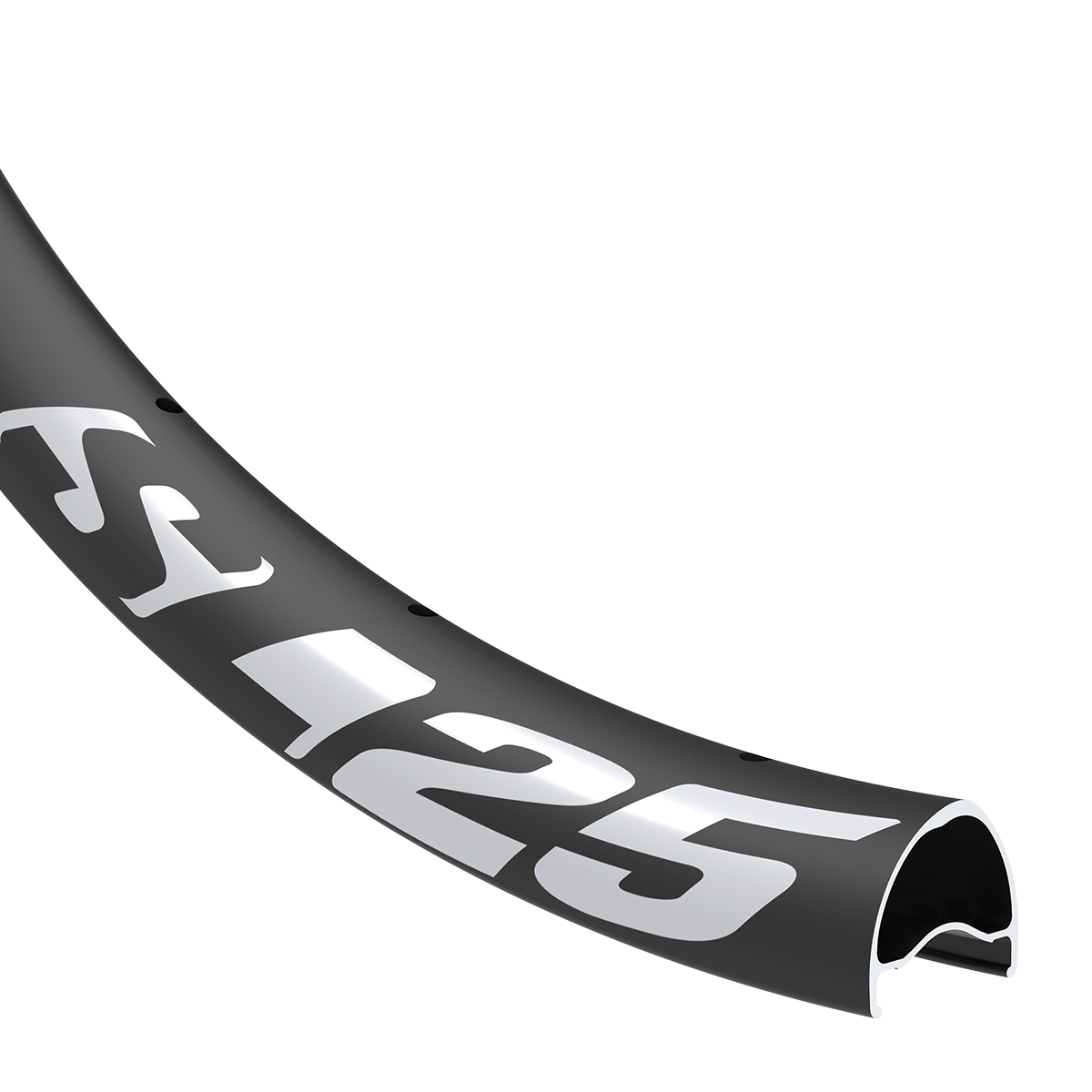 Обід BlackJack SL 25 ASY 29, 622x25, 28 отв., FV, безкамерний, асиметричний, чорний анодований