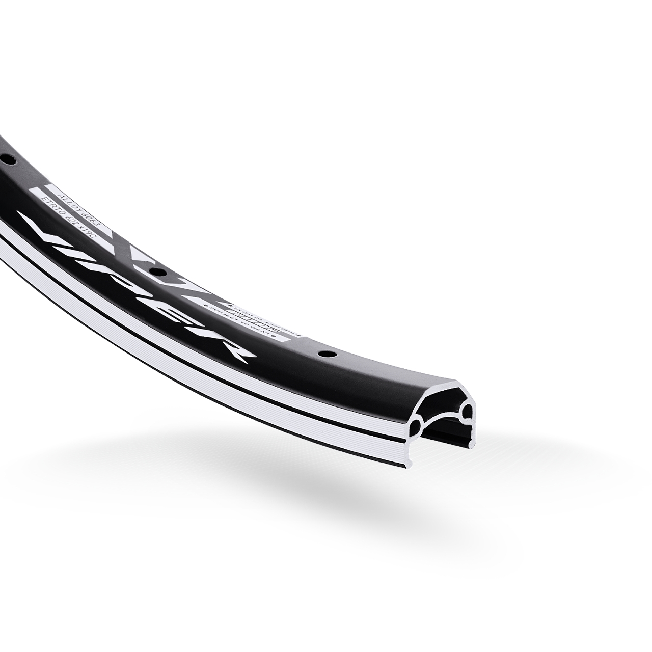 Обід Rodi VIPER 19 29, 622x19, 36 отв., AV, V-br, пістонований, чорний