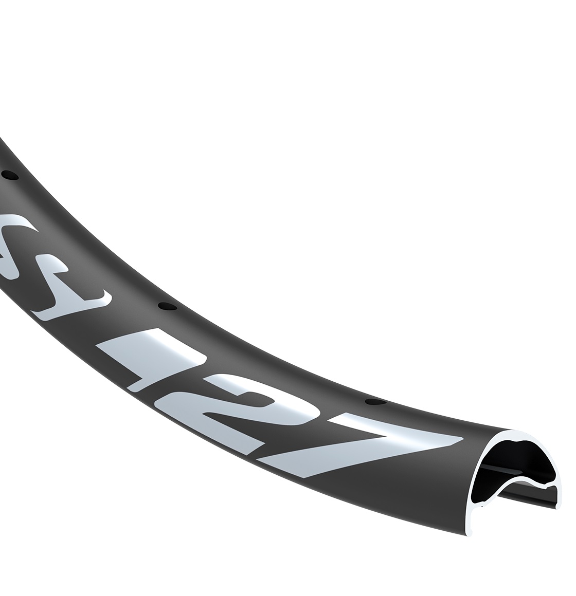 Обід BlackJack SL 27 ASY 29, 622x27, 28 отв., FV, безкамерний, асиметричний, чорний анодований