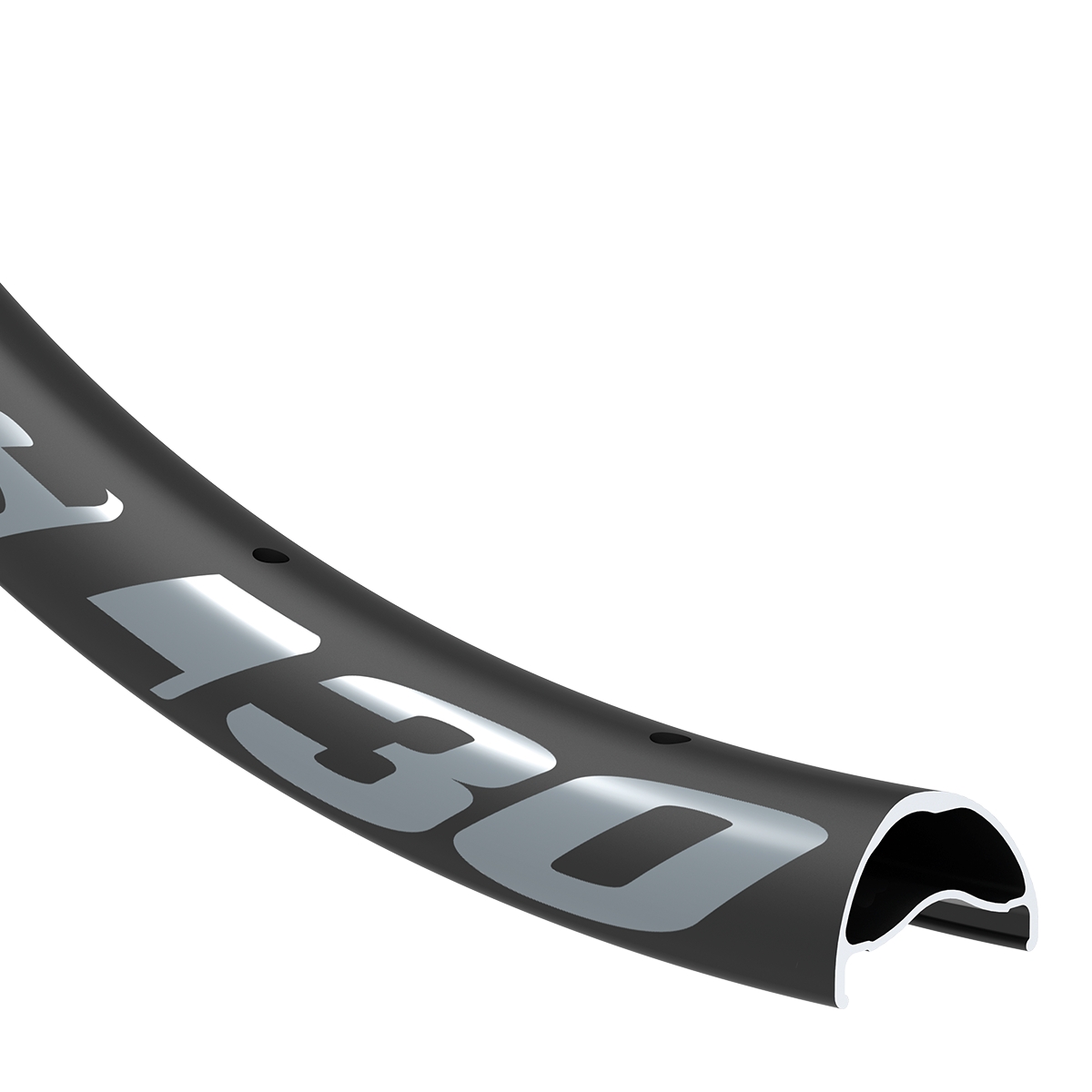 обод BlackJack SL 30 ASY 29, 622x30, 28 отв., FV, бескамерный, асимметричный, черный анодированный