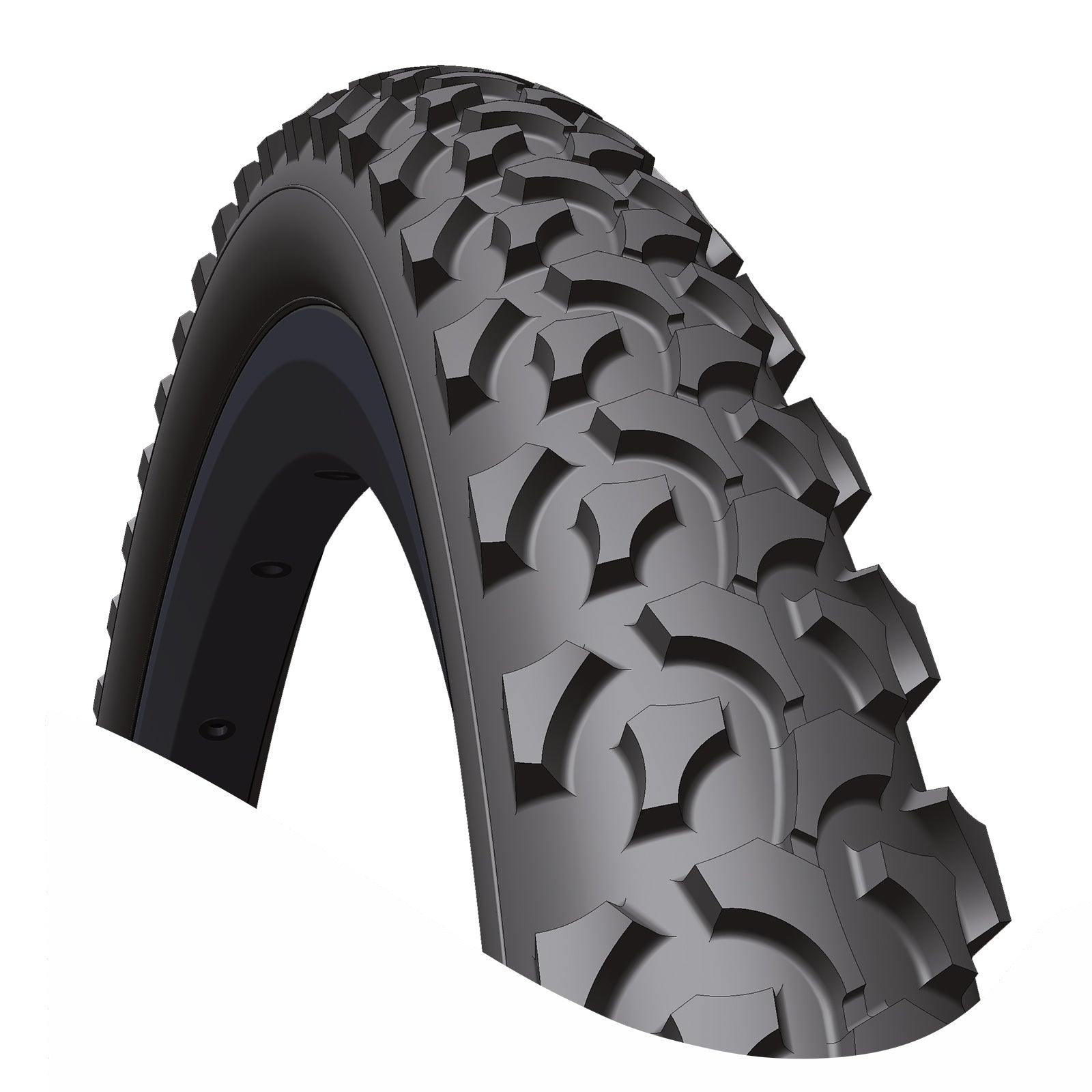 Покришка Rubena Rapid 24x1,75x2 (47-507) чорна