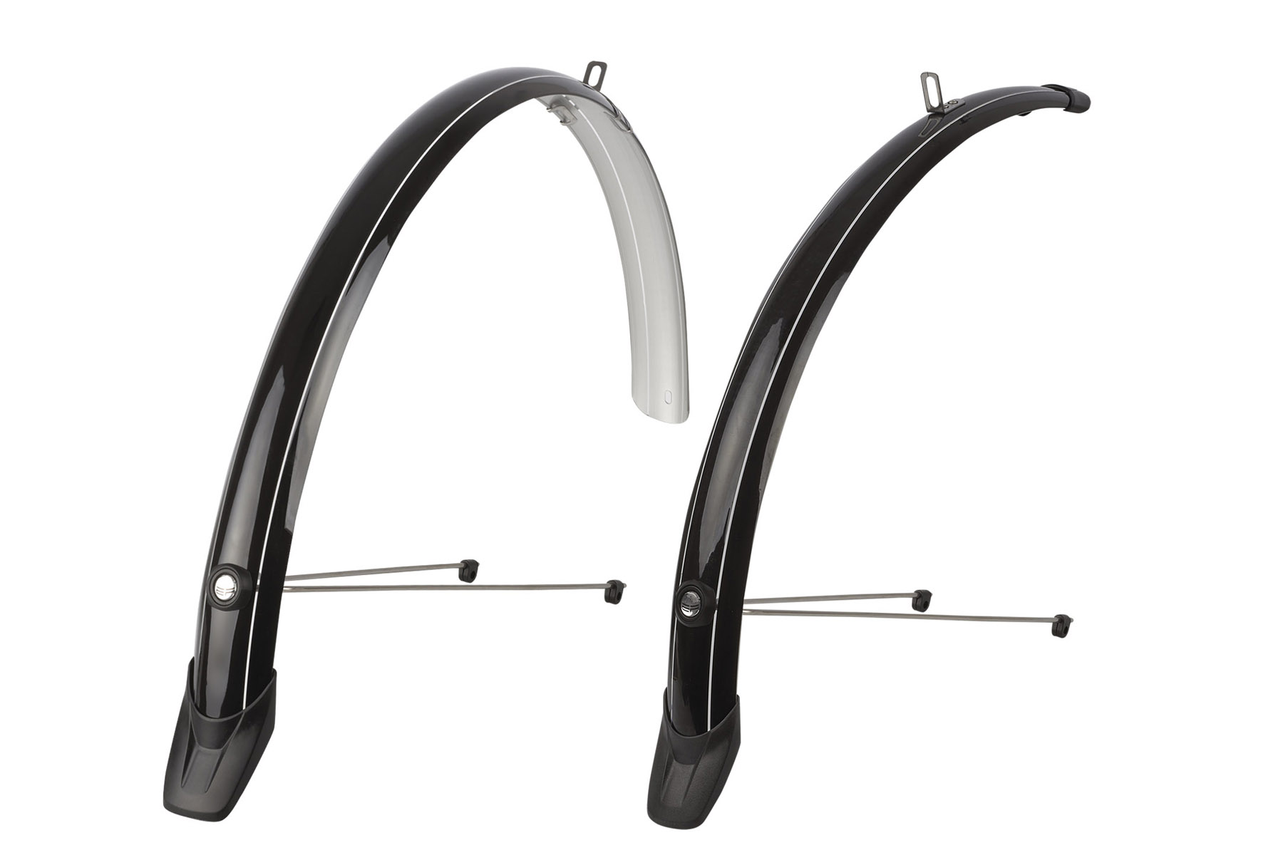 Комплект крил POLISPORT Towny 28 (51 мм) CITY/TRECKING чорний