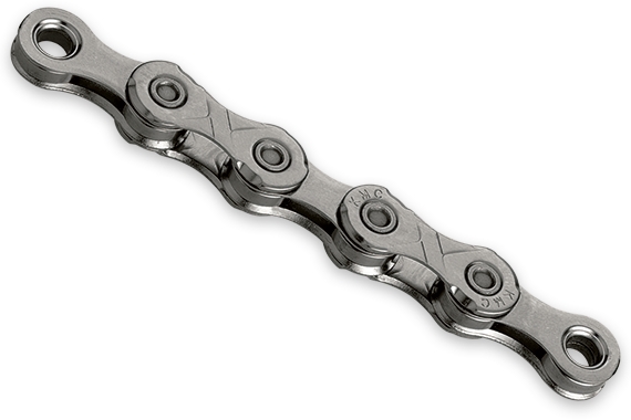 Ланцюг KMC X10 Grey 10 швидкостей 114 ланок сірий + замок