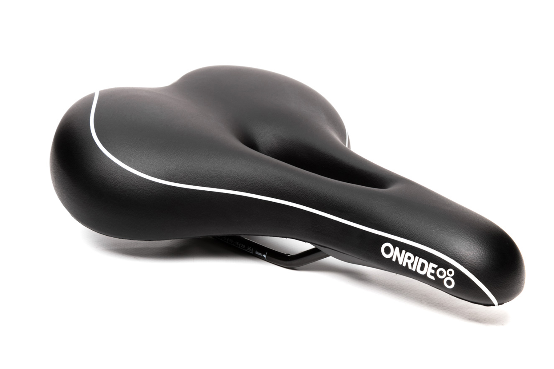 Сідло ONRIDE Sofa Gel сталеві рамки чоловіче чорний 285х190мм