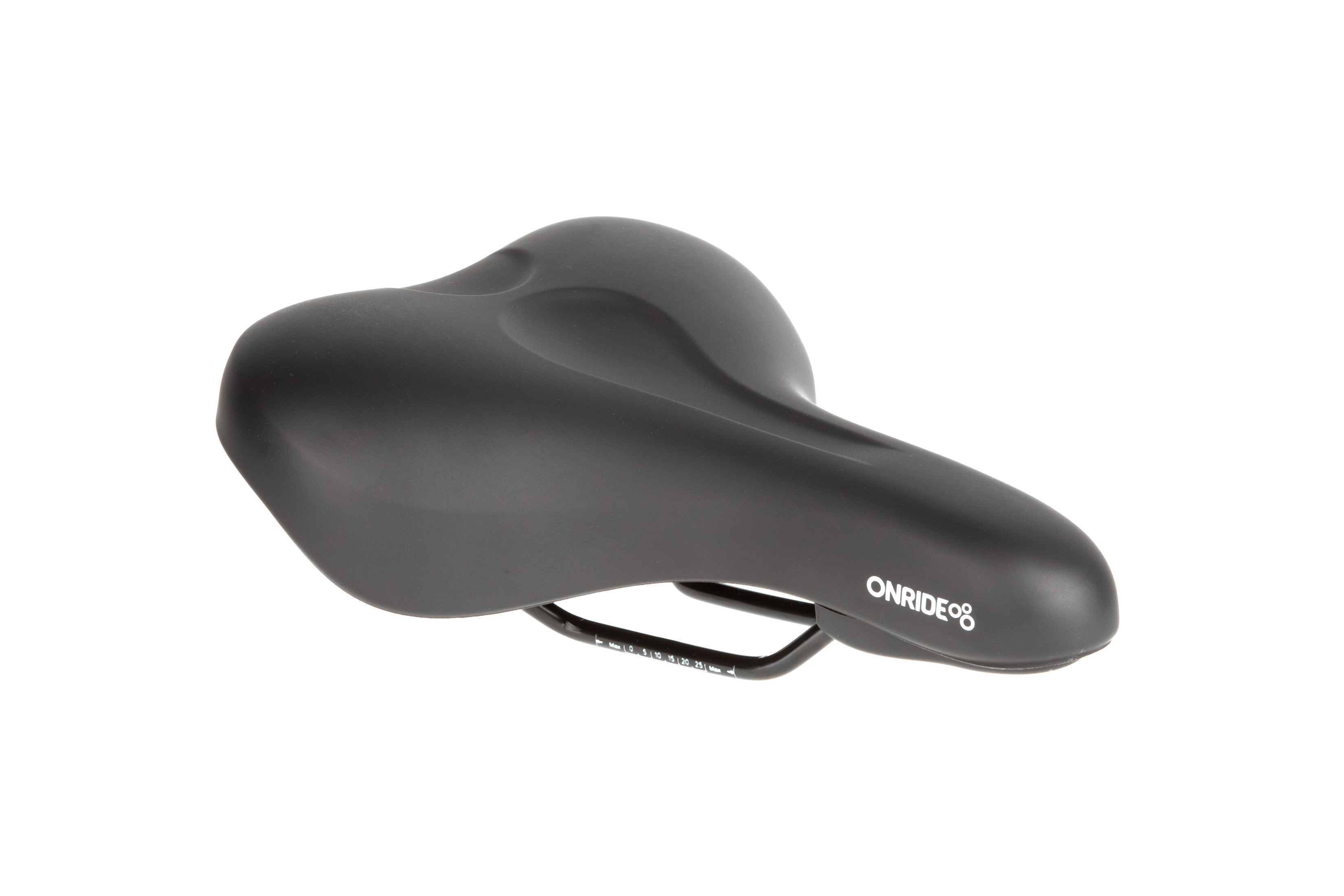 Седло ONRIDE Cheer, с ручкой, рамки сталь, черное, 258 x 205 мм